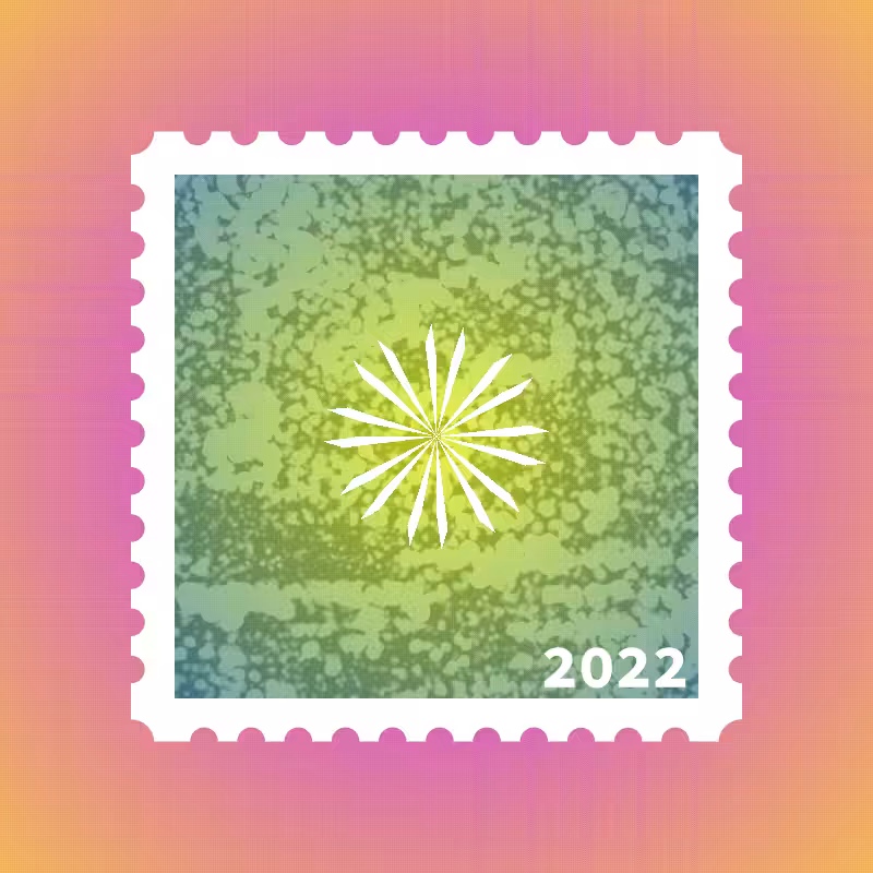Snowflake stamp #25