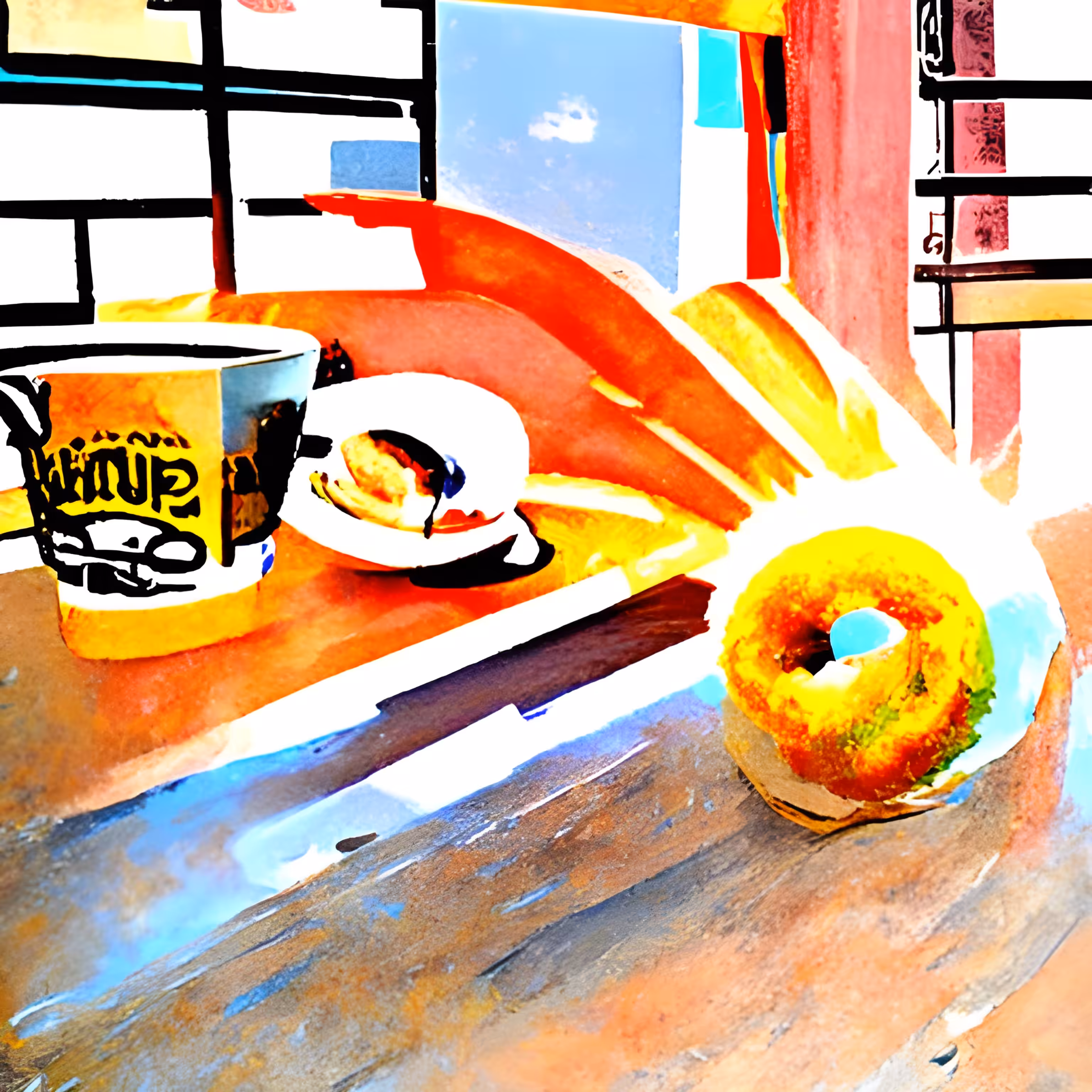 Sunny Morning Café #5