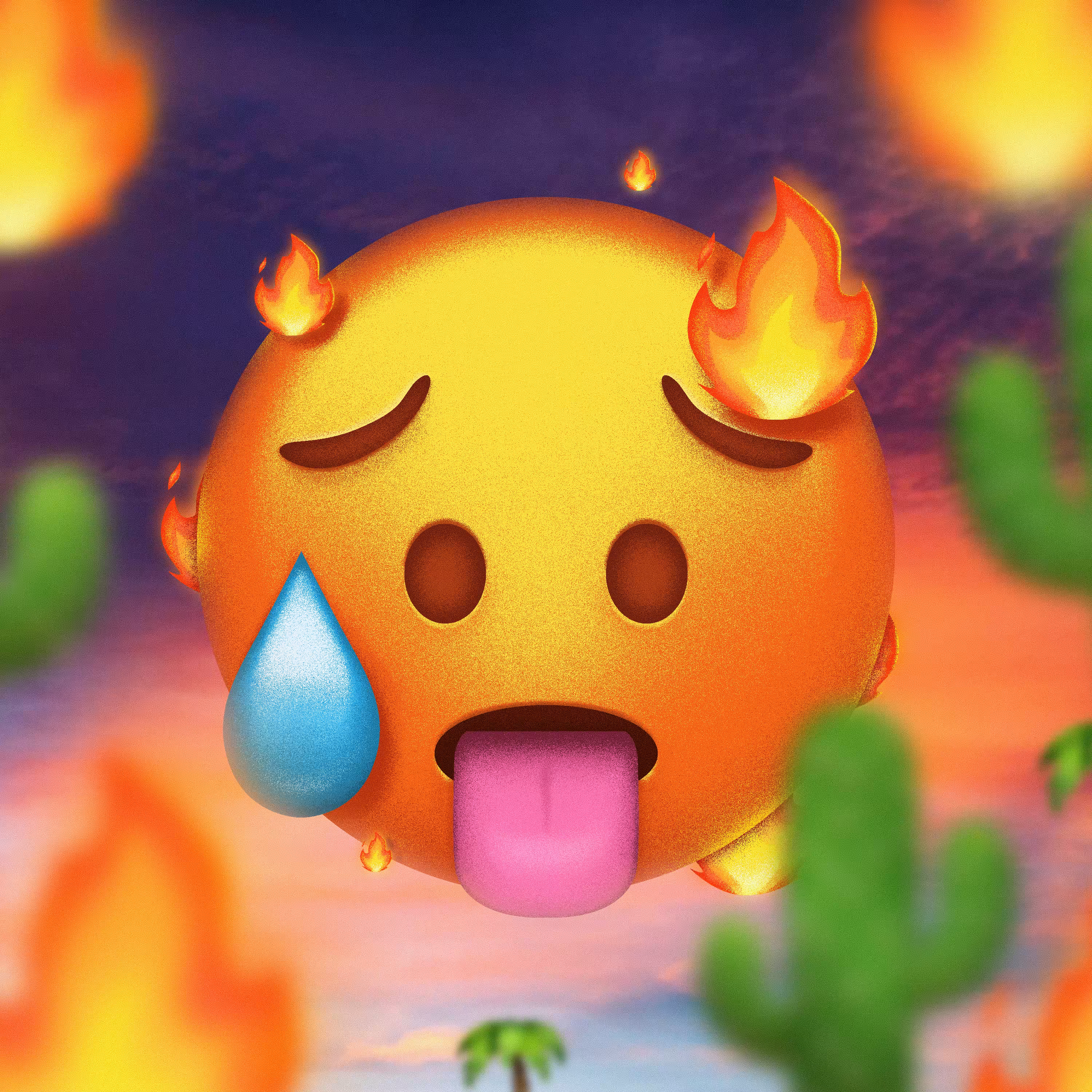 EMOJIZZZ: HotFace 🥵