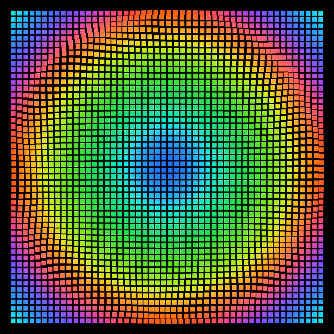 code grid #14 - RGB - SPECIAL EDITION