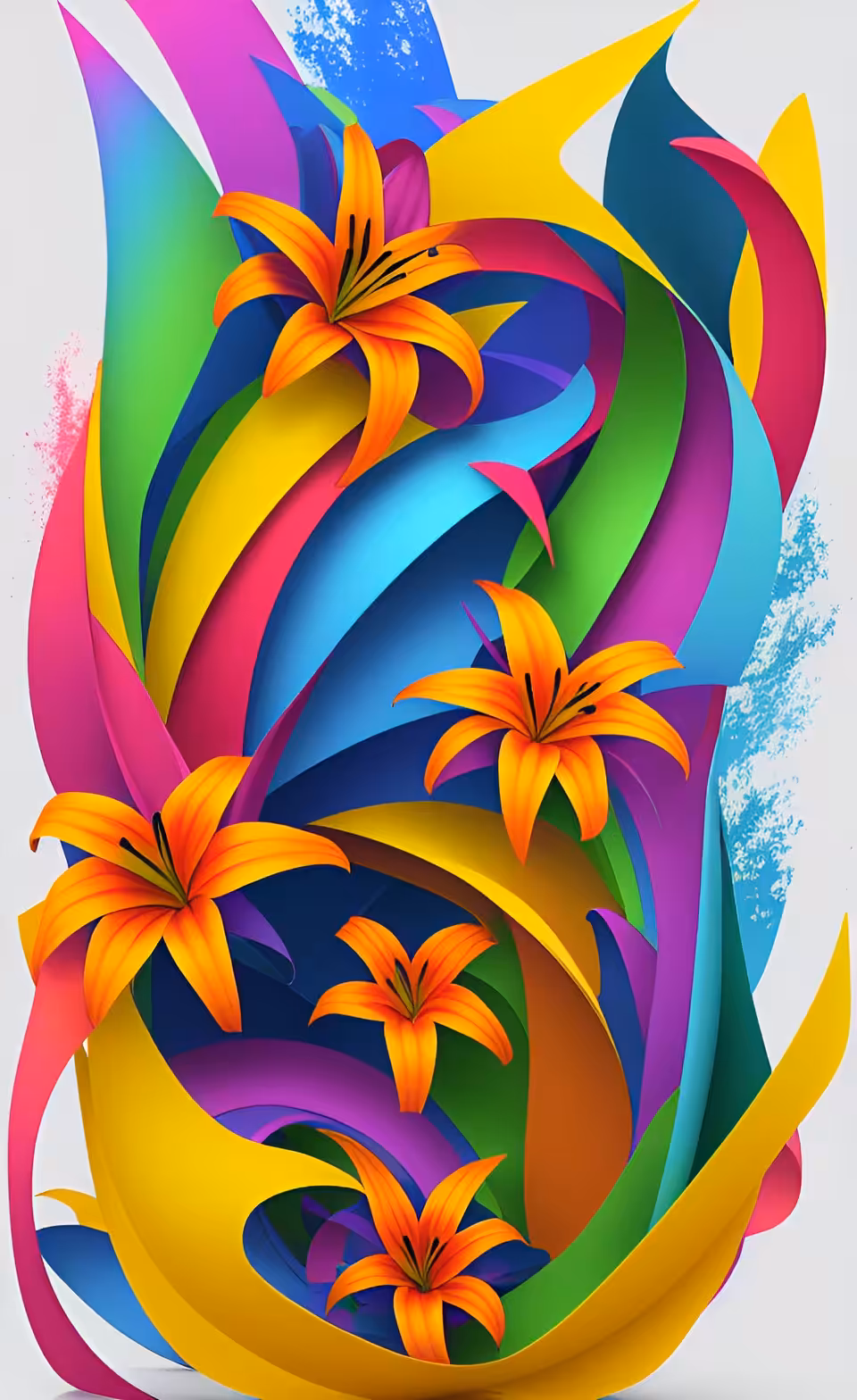 Enchanted Lily Garden