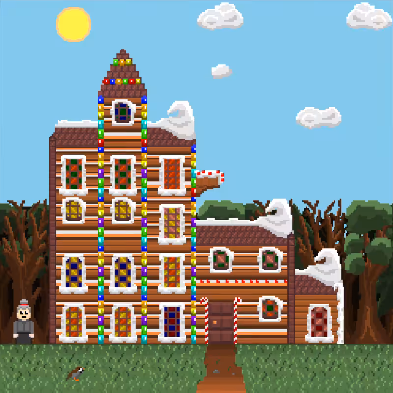 2D Mansion Candy House #20