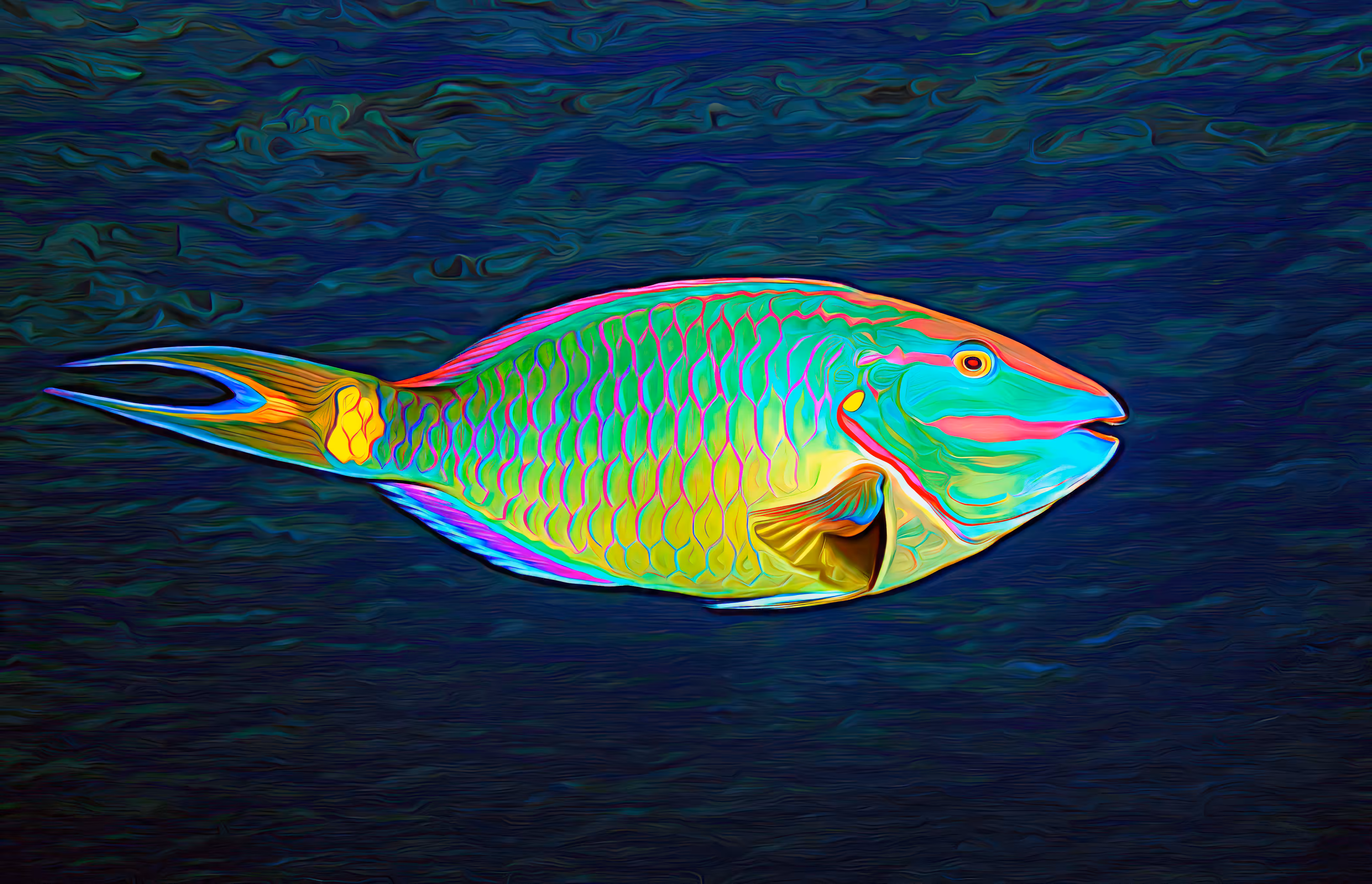 Limited Editions ☀️: Stoplight Parrotfish
