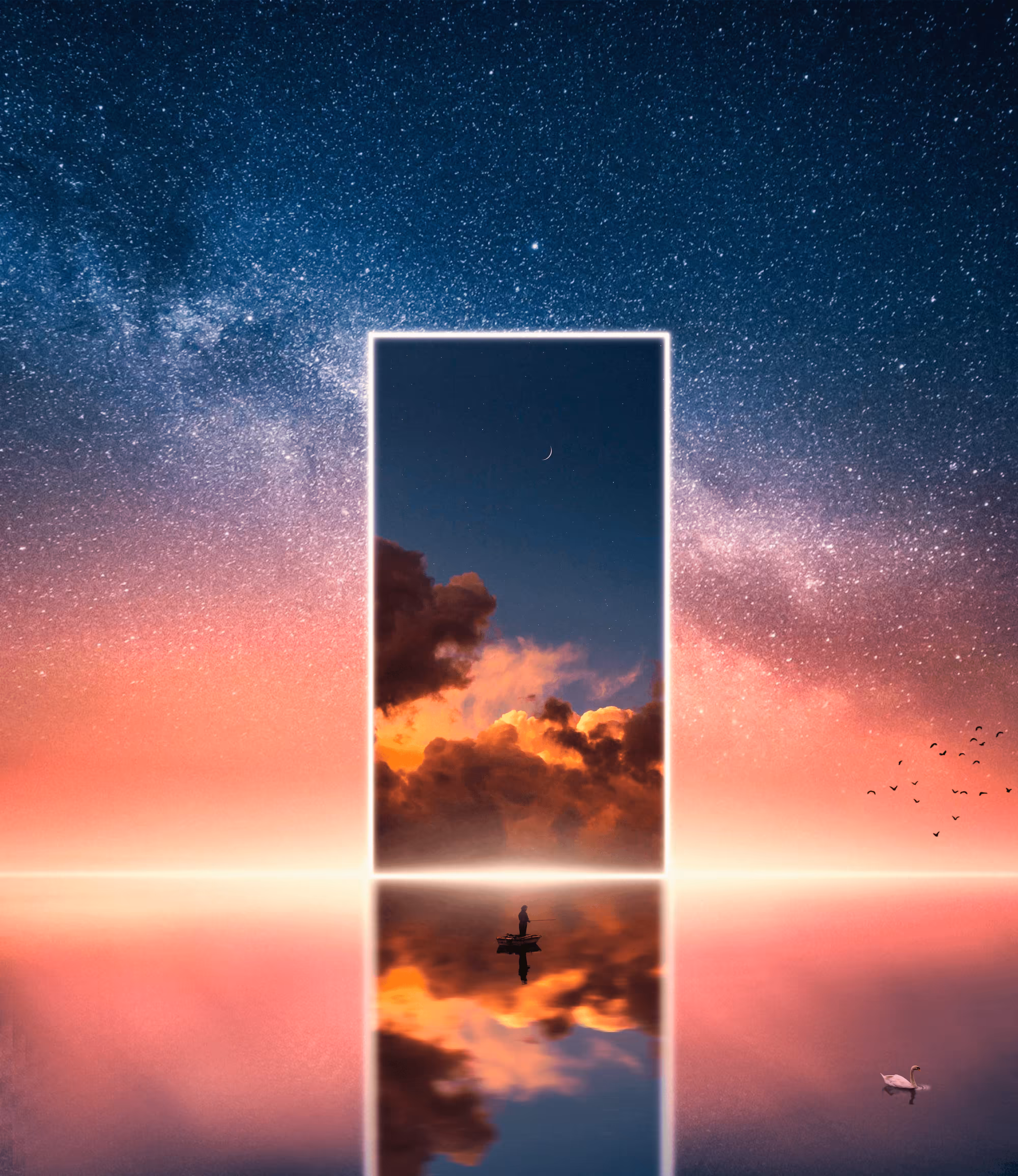 Mirror to another world 