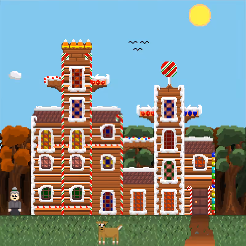 2D Mansion Candy House #19