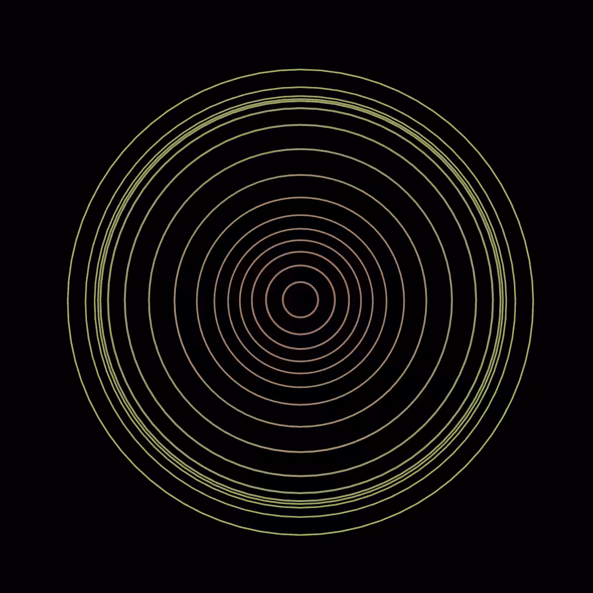  3D Animated Jellyfish Circles #4