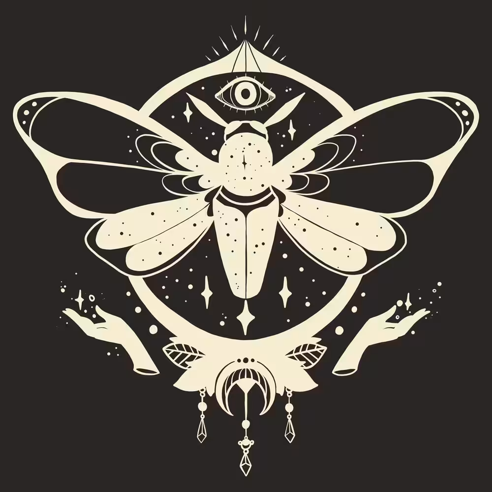 Moon Magic Moth #1