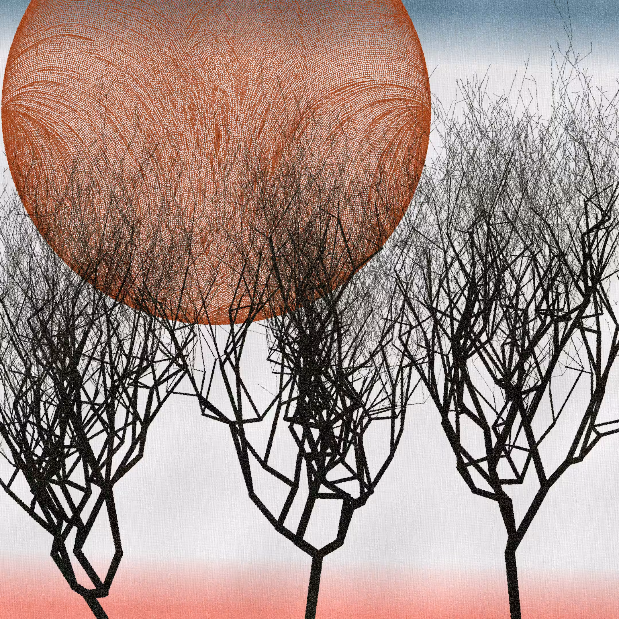 Three dead trees on earth #43