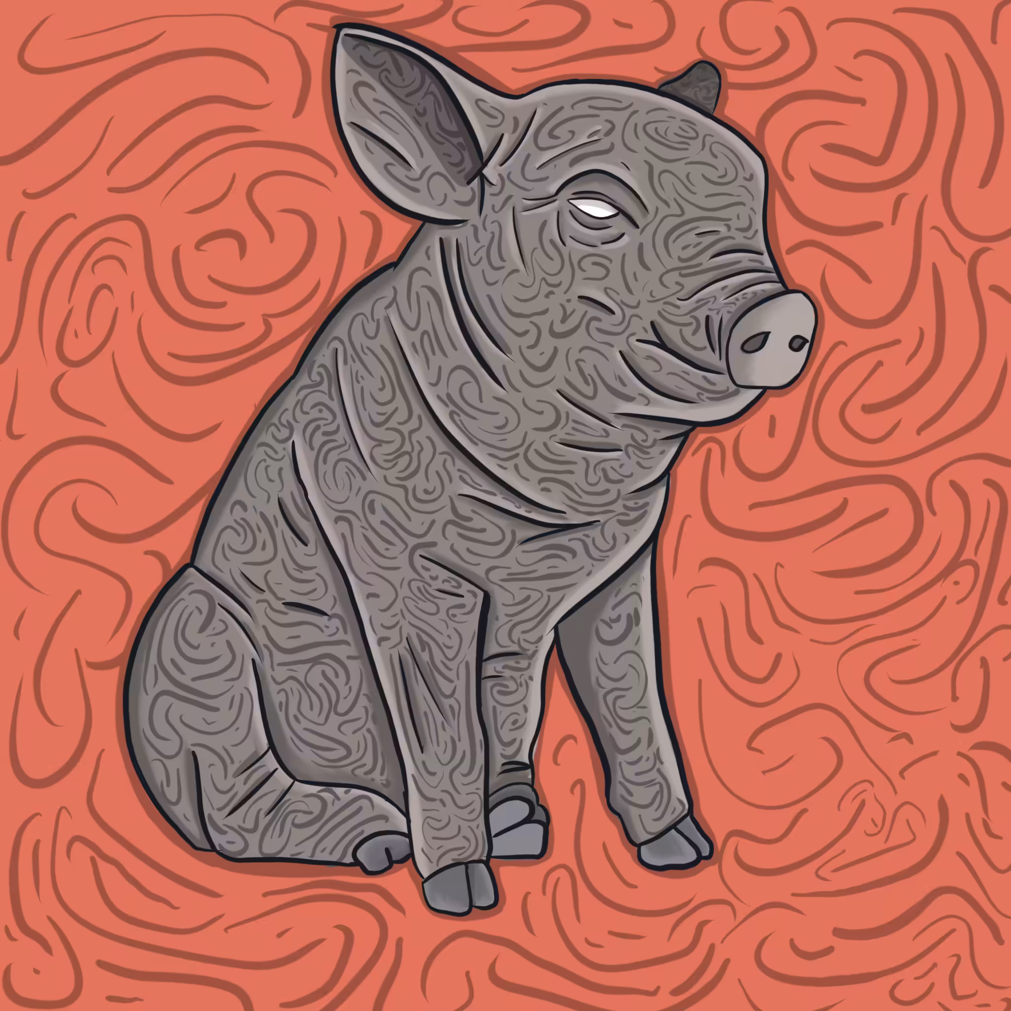 Piggy thanks collectors! 