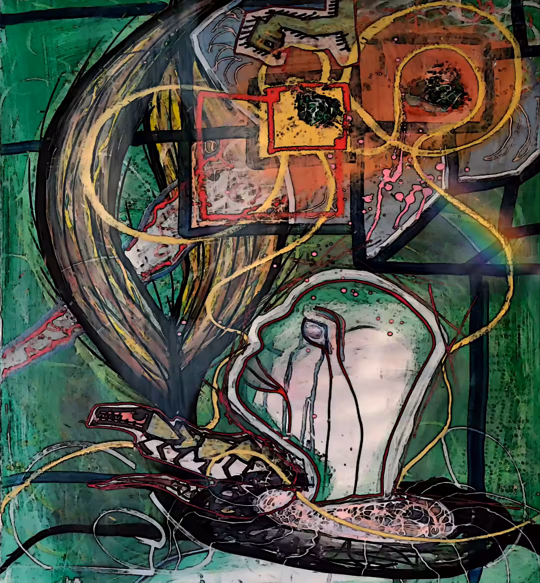 Purgation In Yellow And Green