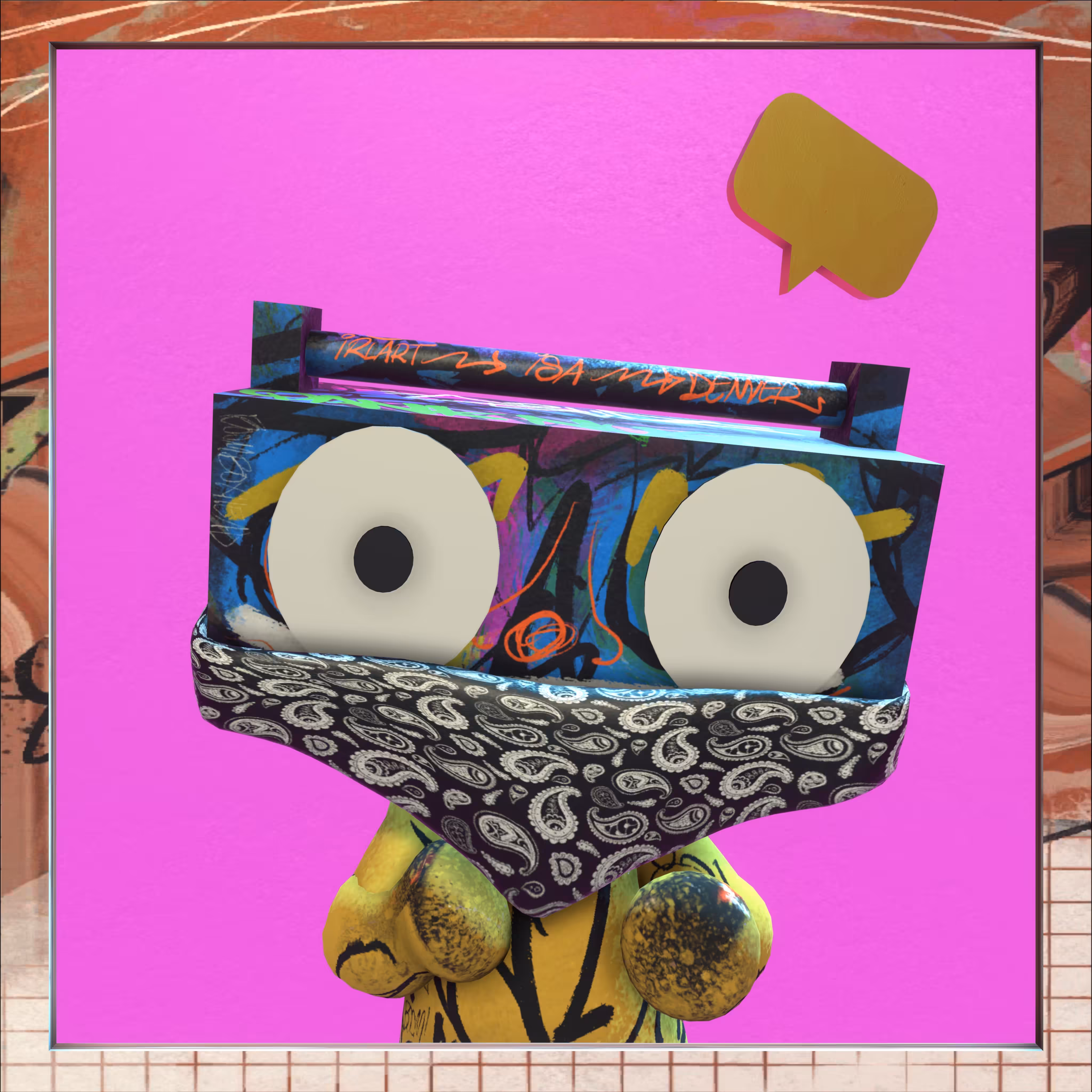 Boomboxhead #240