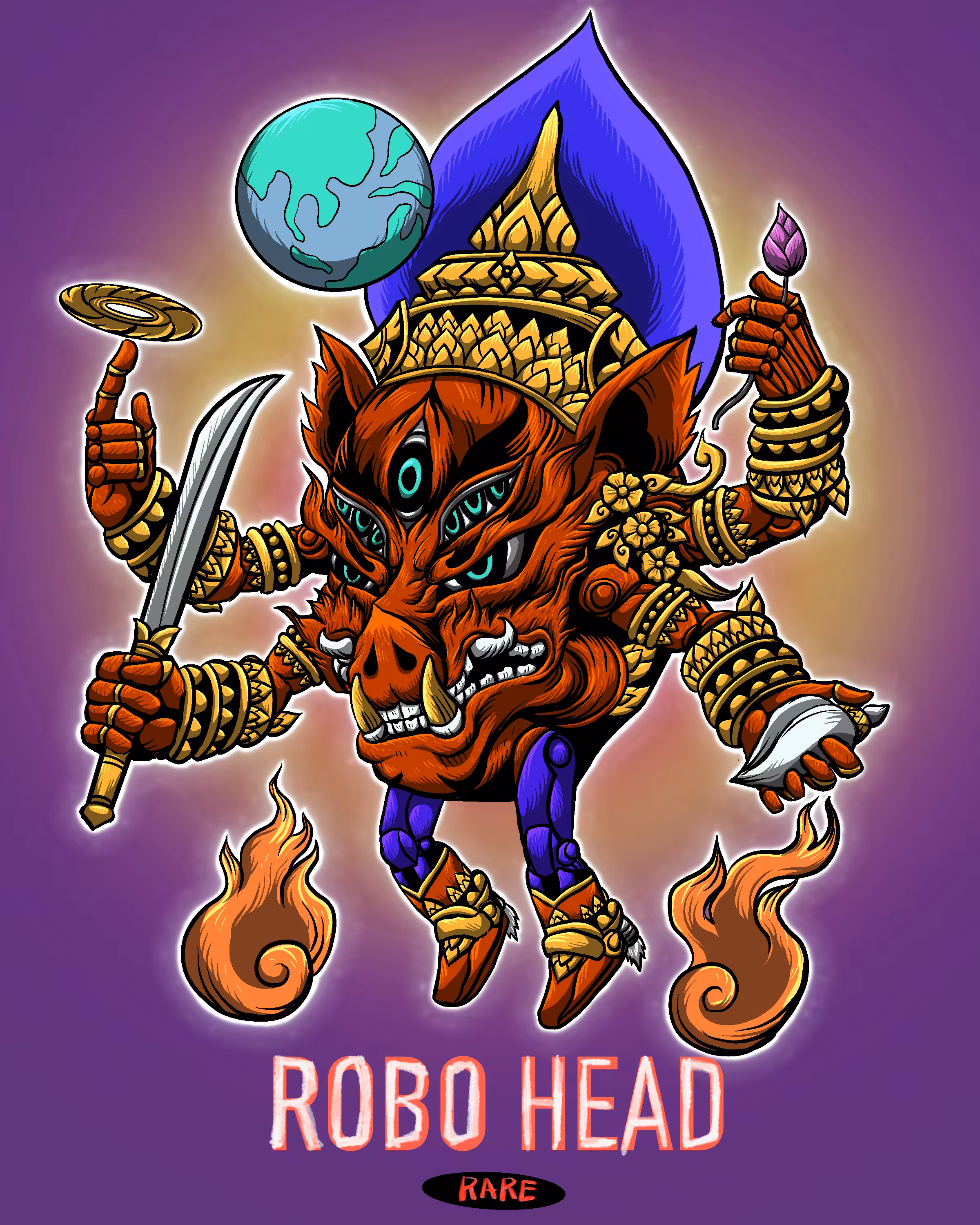 ROBO HEAD 010(Rare)