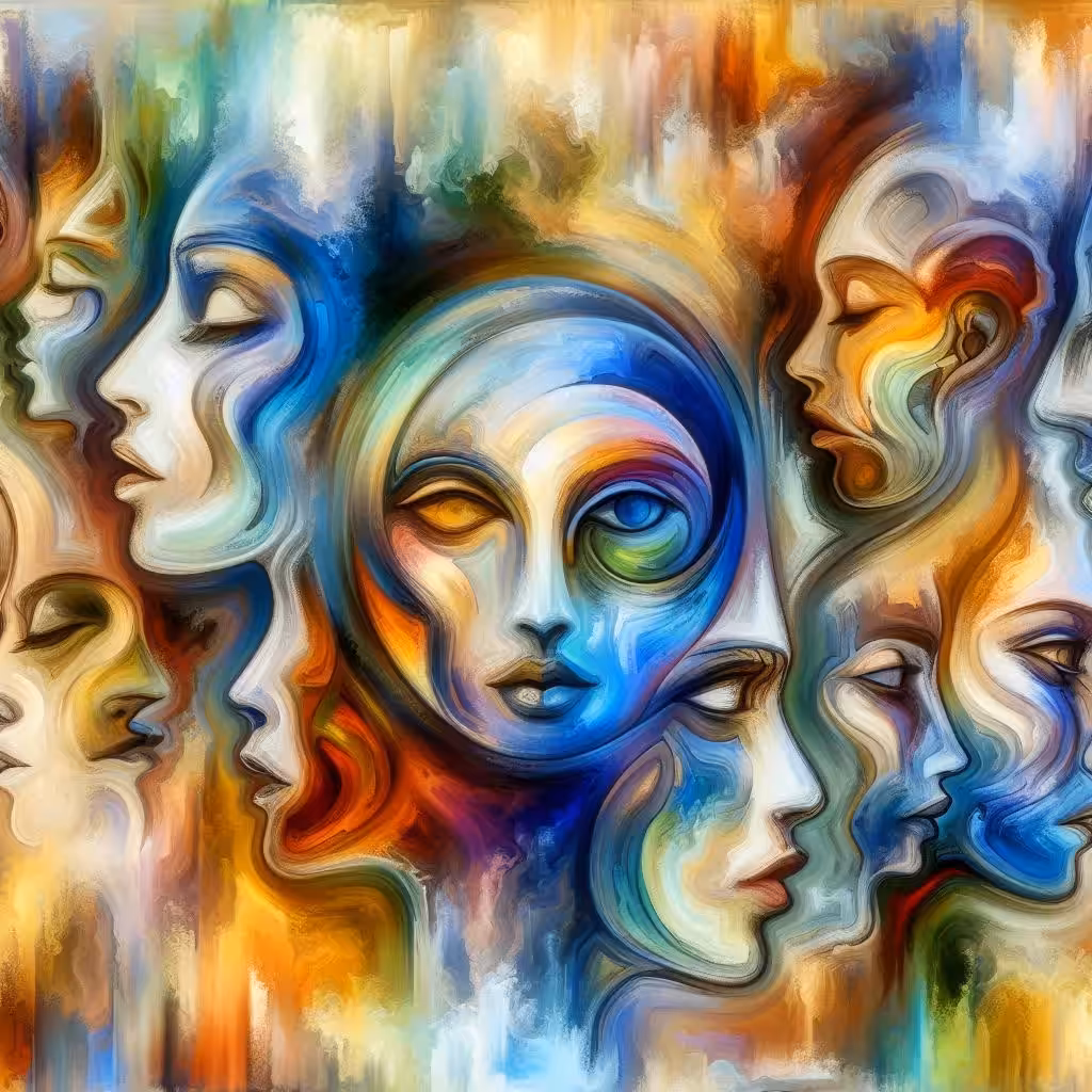 Faces behind the mask