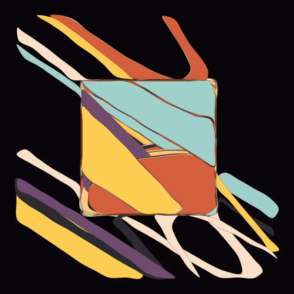 Geometric colorful shapes 3 #211