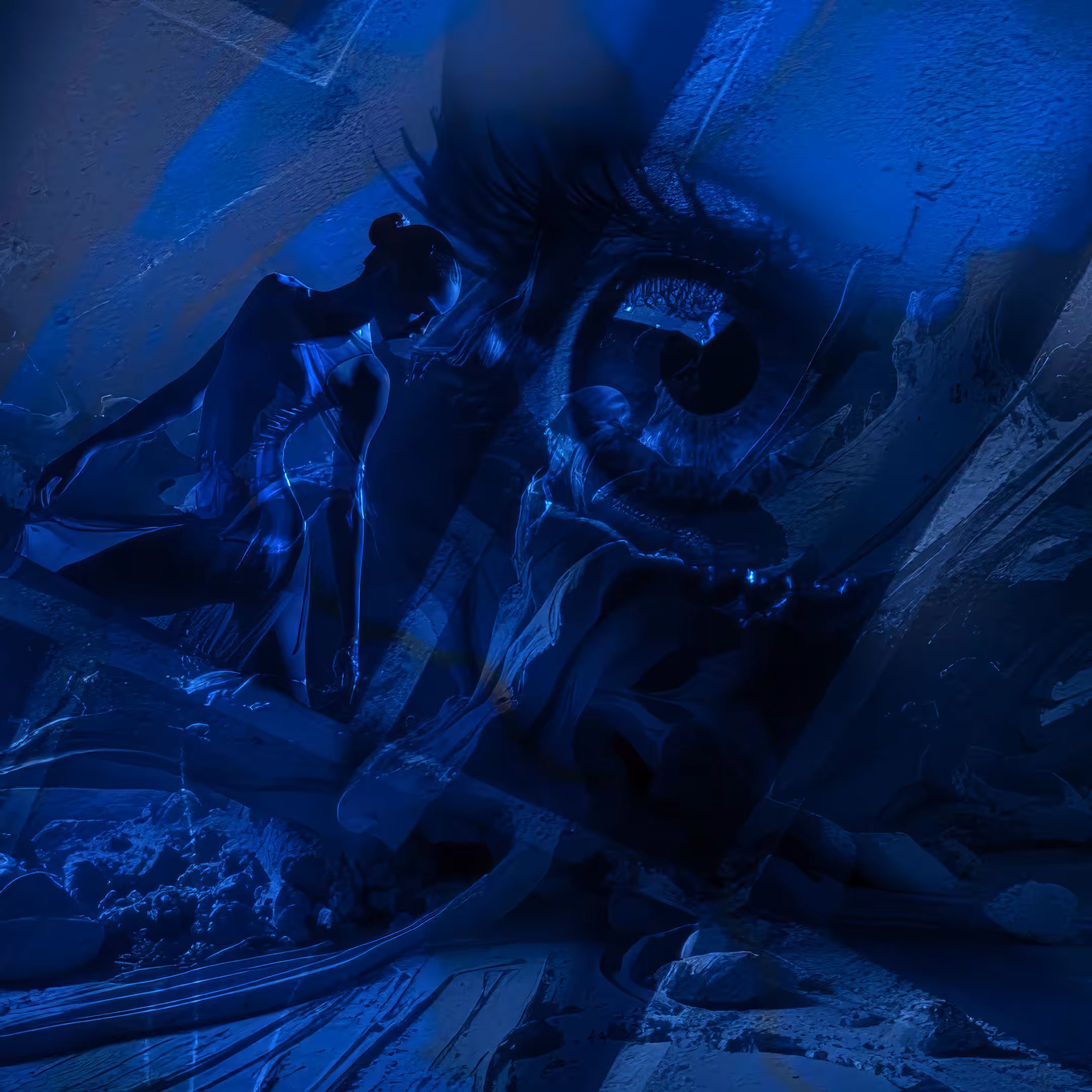 Dance for my eyes in Blue