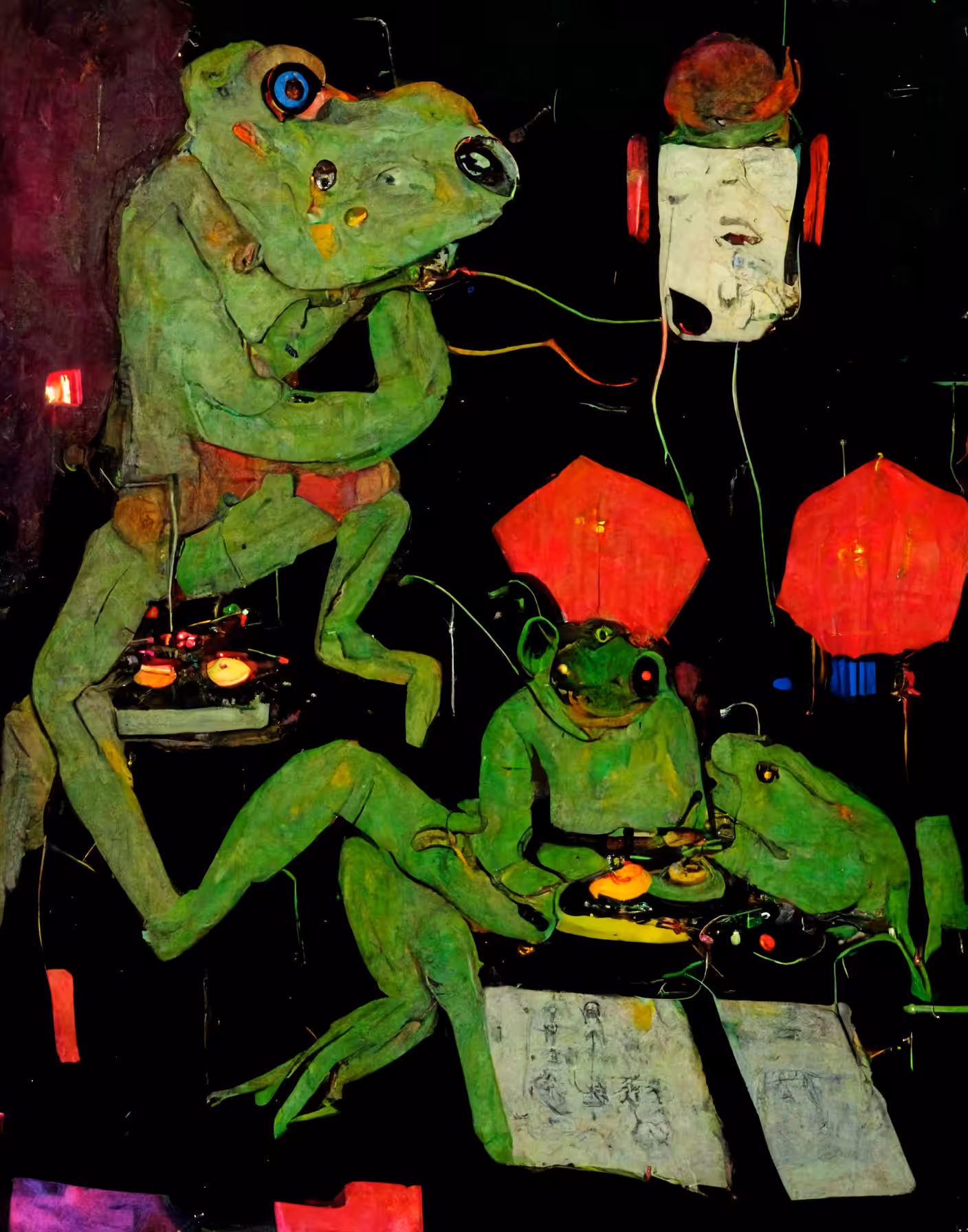 A Night at the Chinese Restaurant Rave Dungeon
