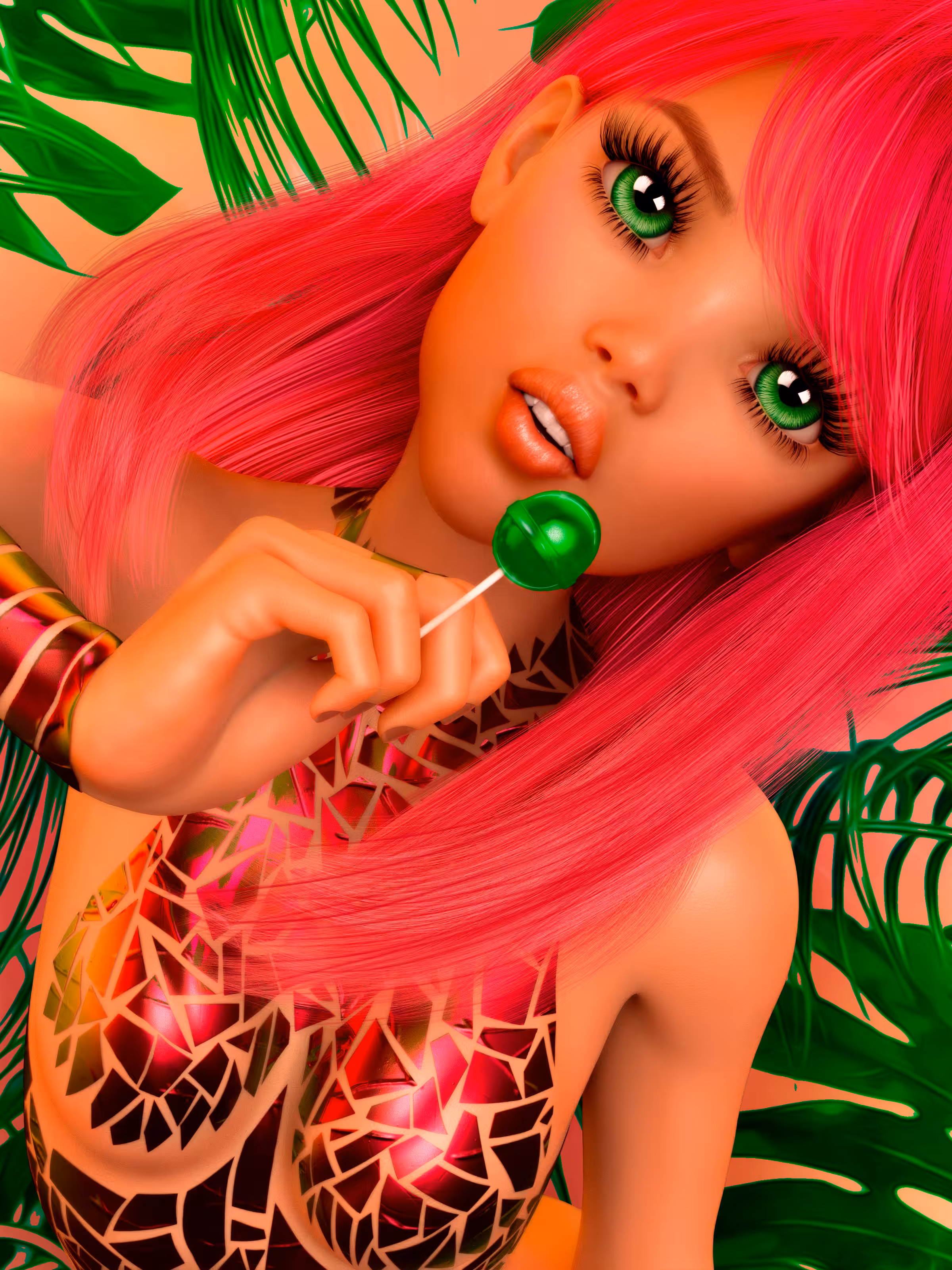 ⁣Lollipop girl