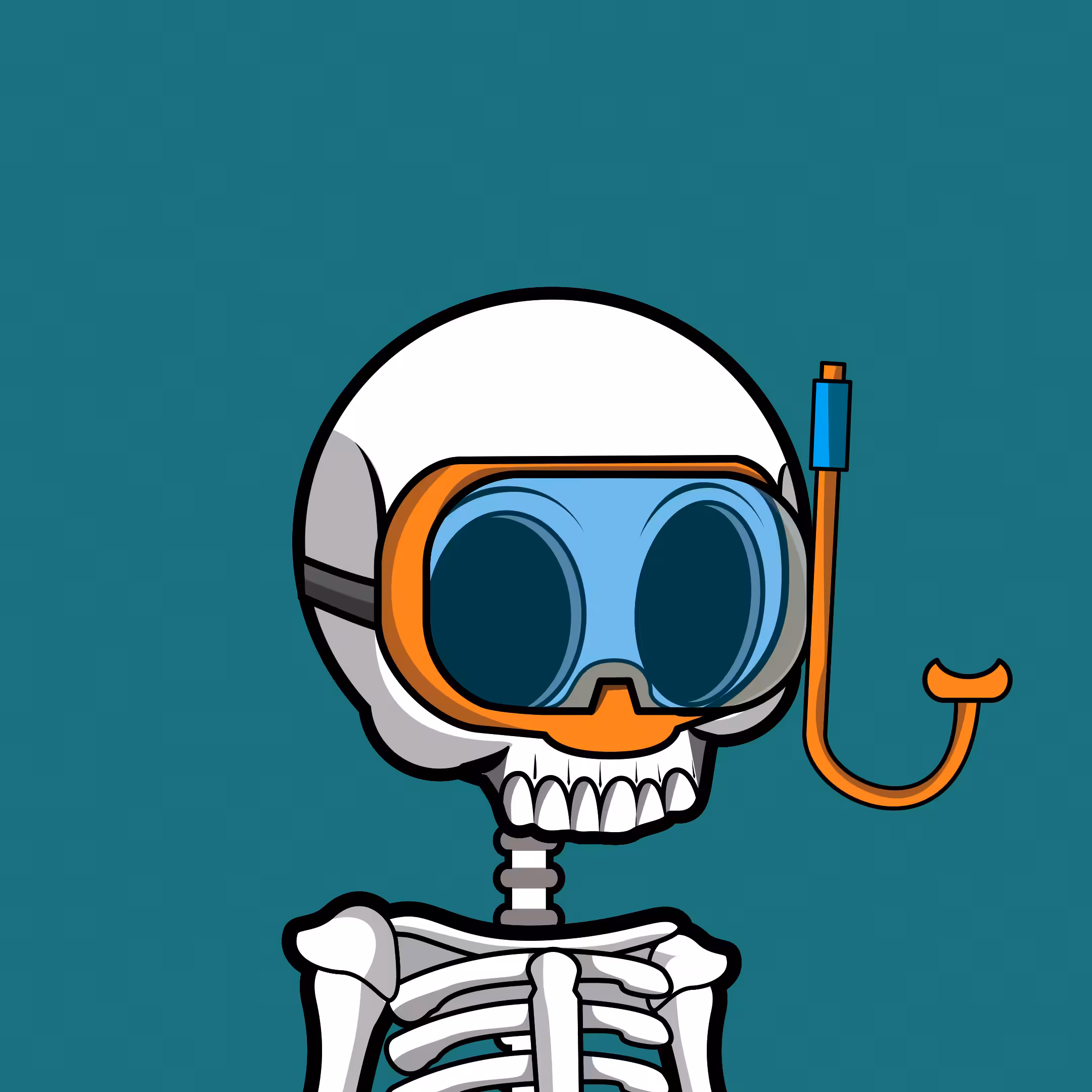 Edgar The Skeleton - Snorkeling #68