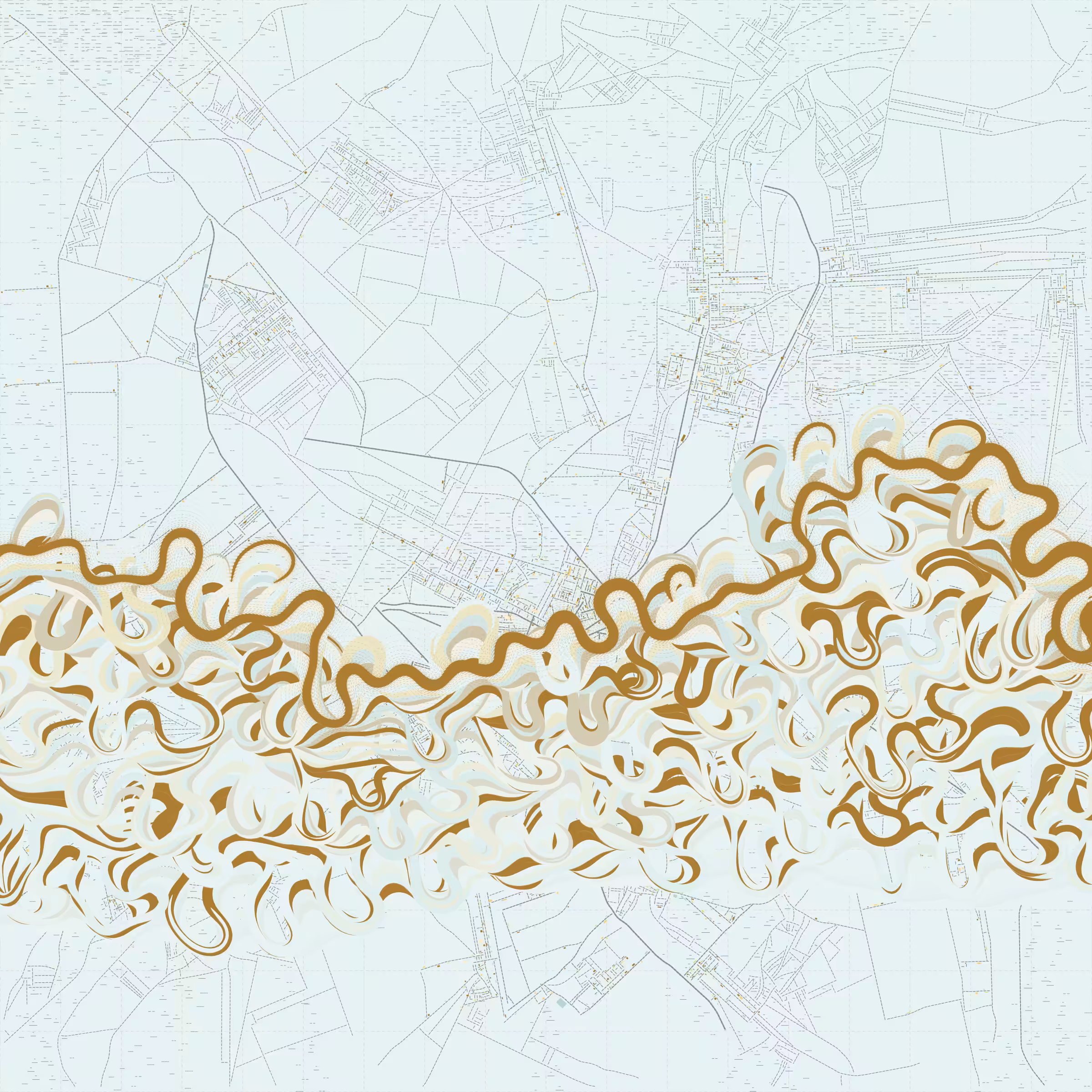Ancient Courses of Fictional Rivers #572