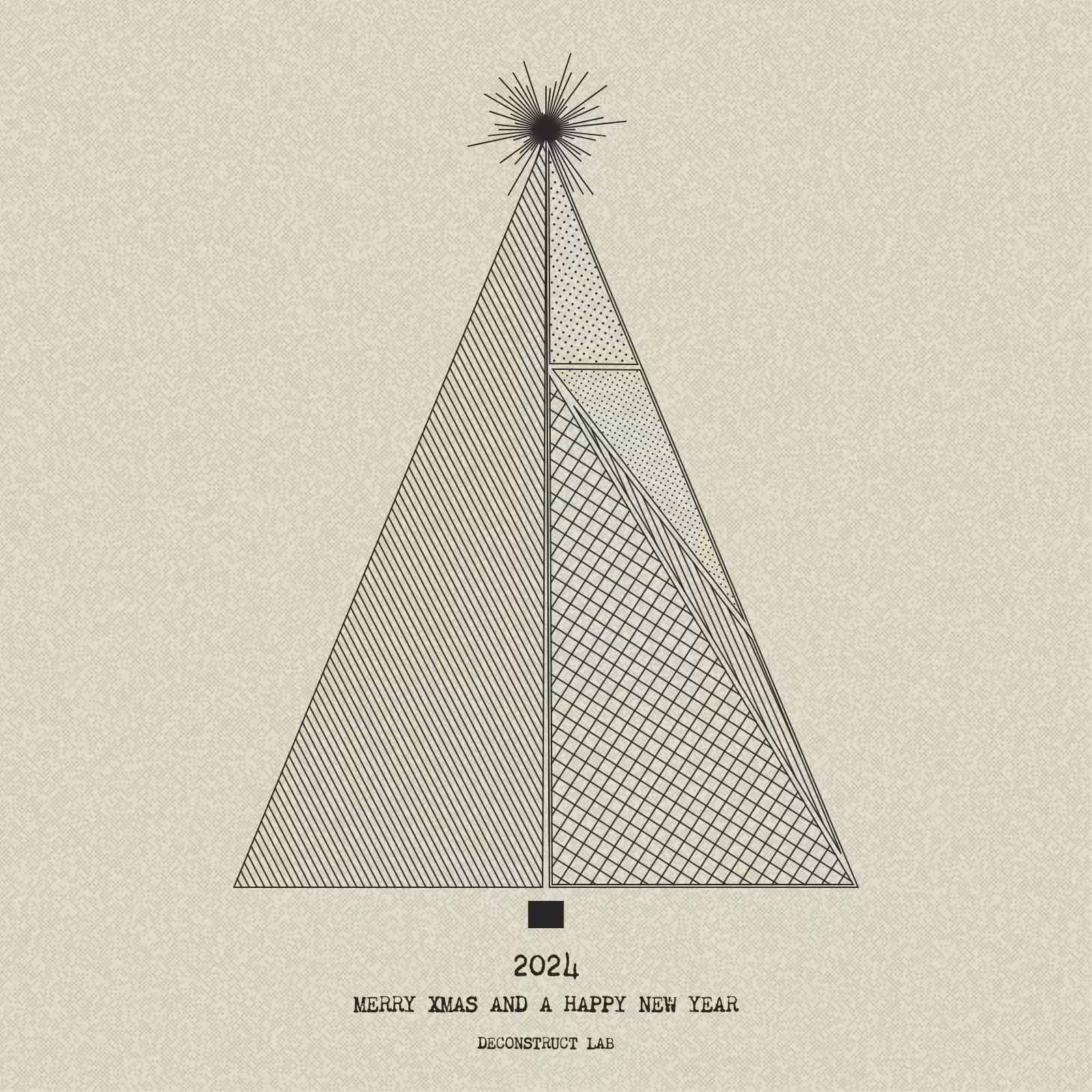 Have Yourself a Merry Little Geometric Tree #178