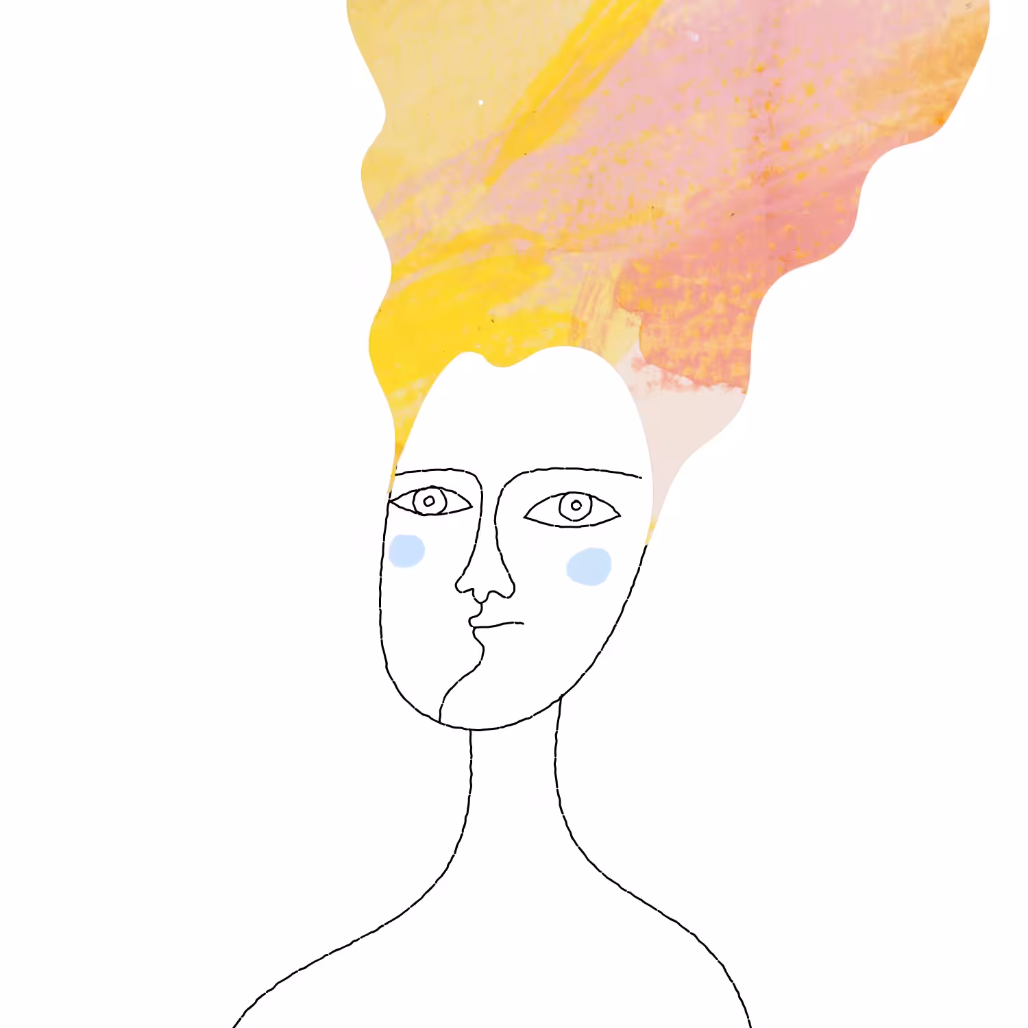 She's like a rainbow