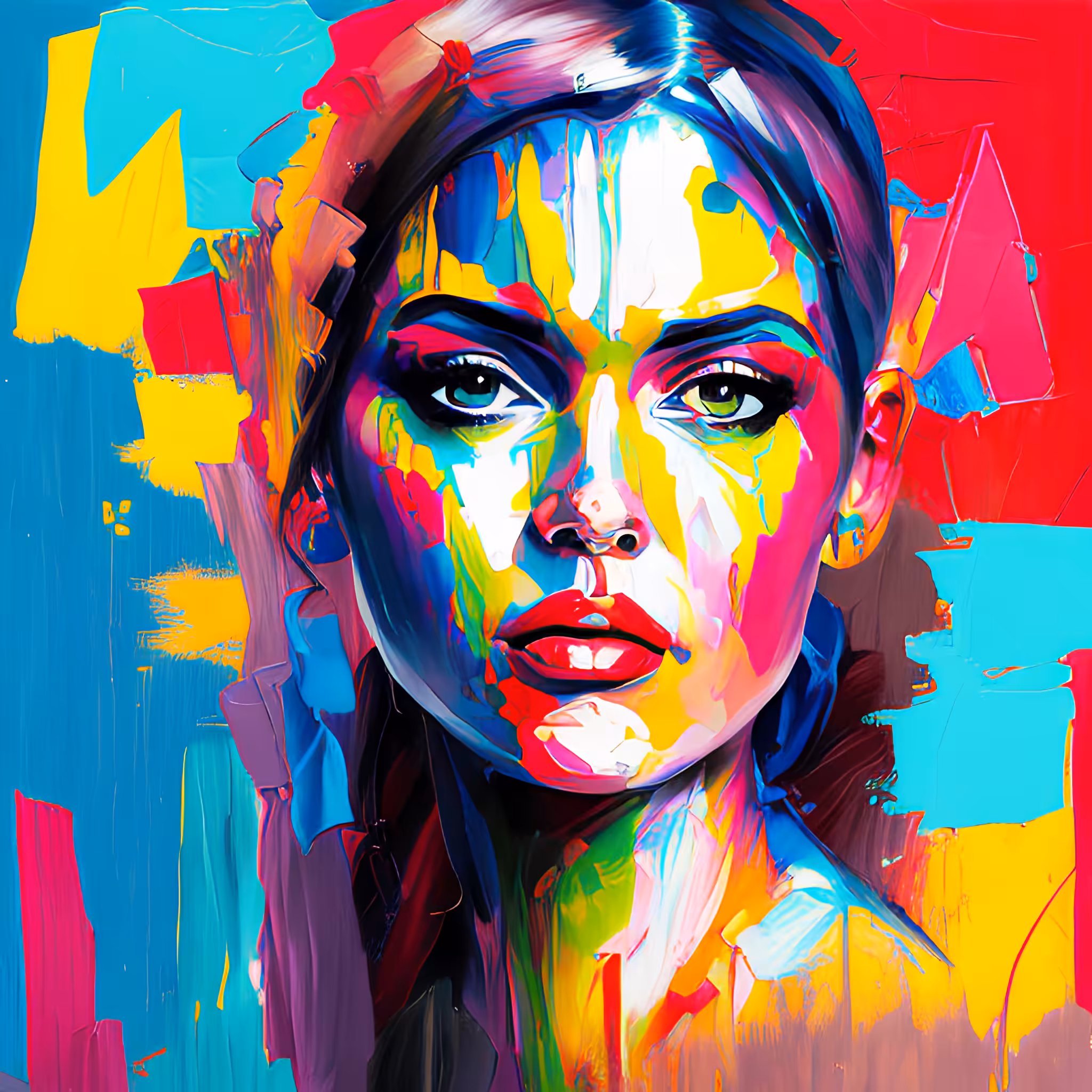 Artwork: Blue green eye