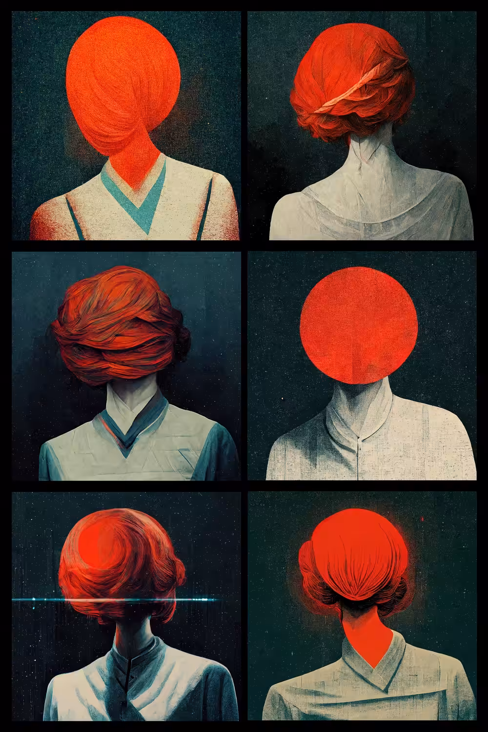 Redhead, faceless II
