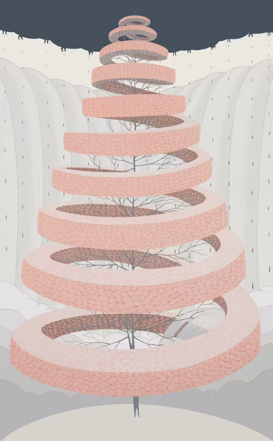 The perfect tree series -10 stories tower tree.