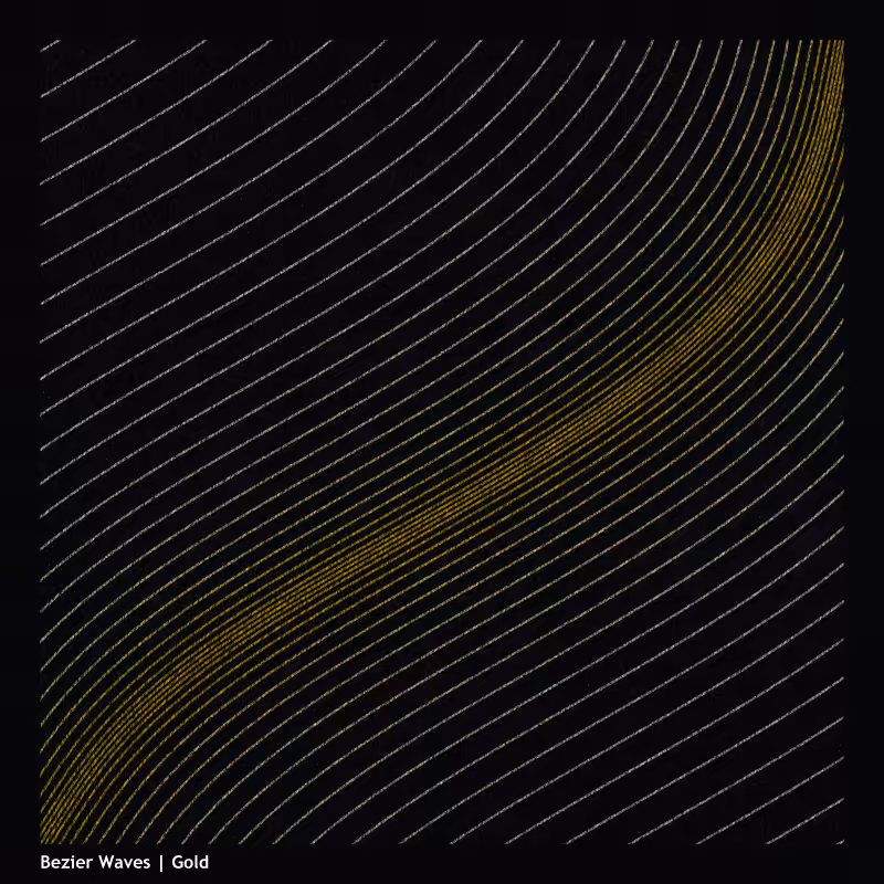 Bezier Waves #22
