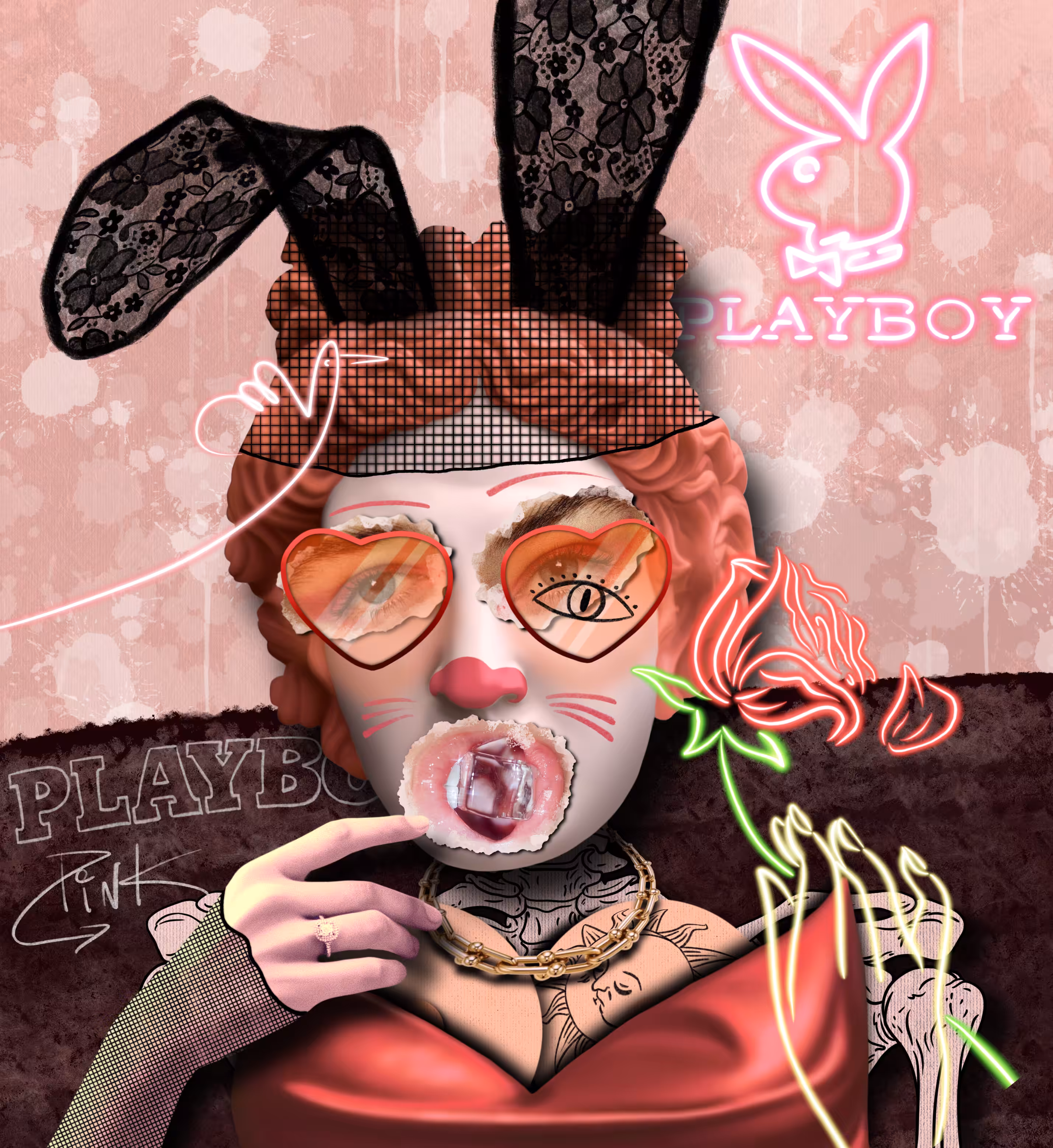 HUMANOID serial 2 #046 Pink