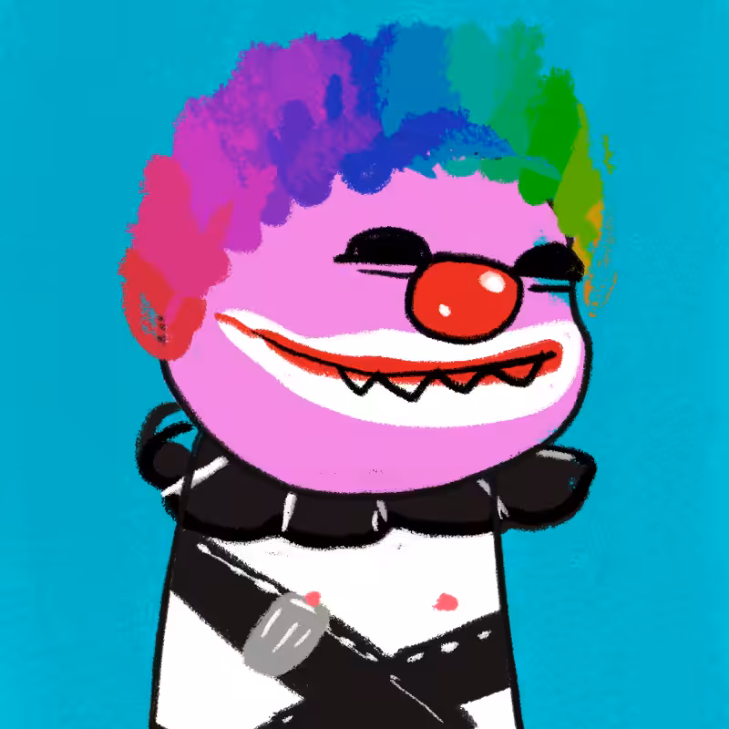 Peculiar clown #11