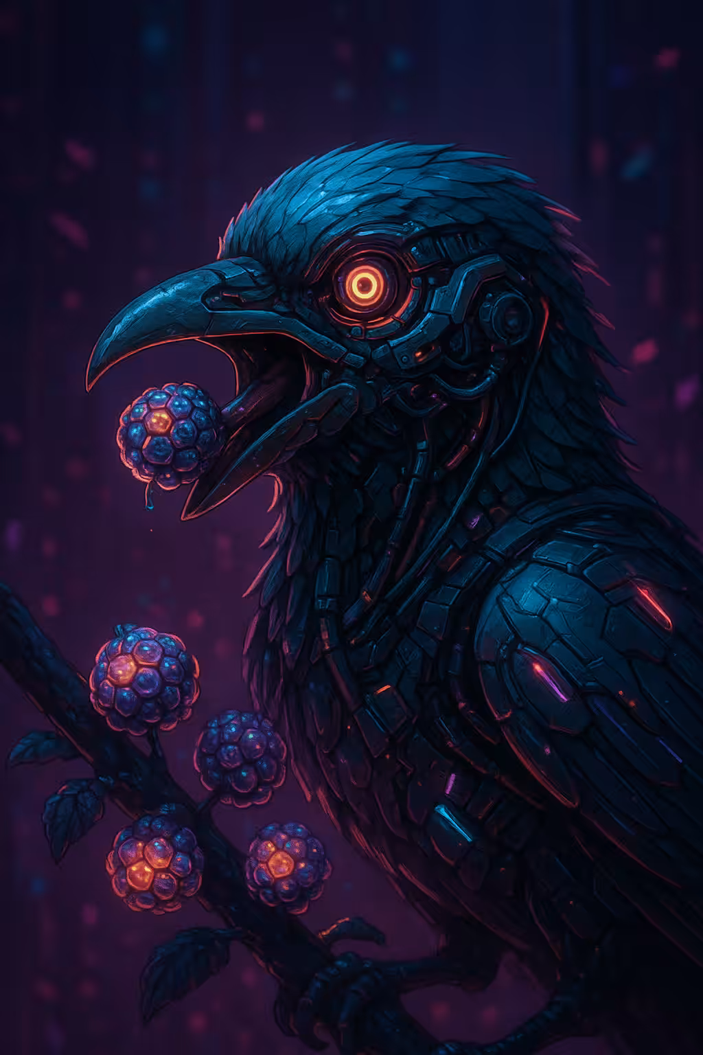 Cyber Punk Bird #1