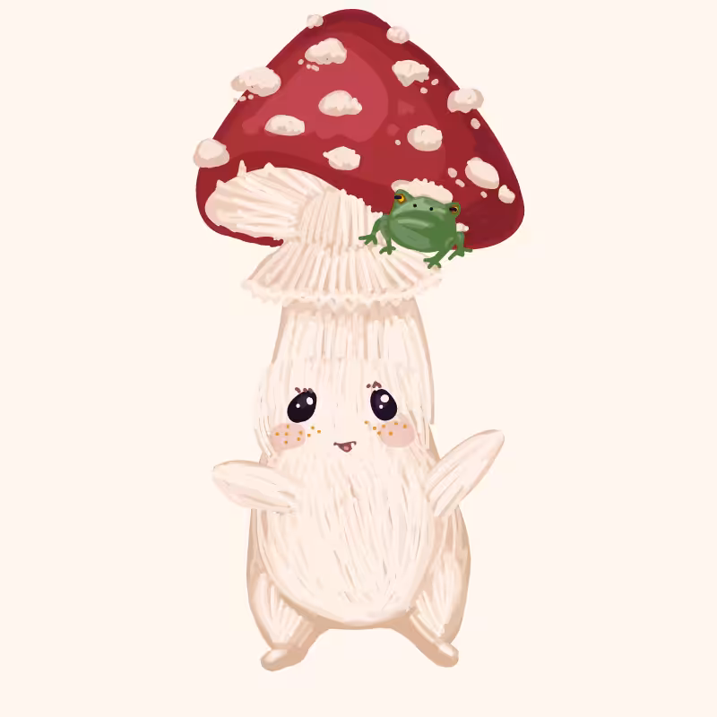 Cute Mushrooms Forest Guys #72