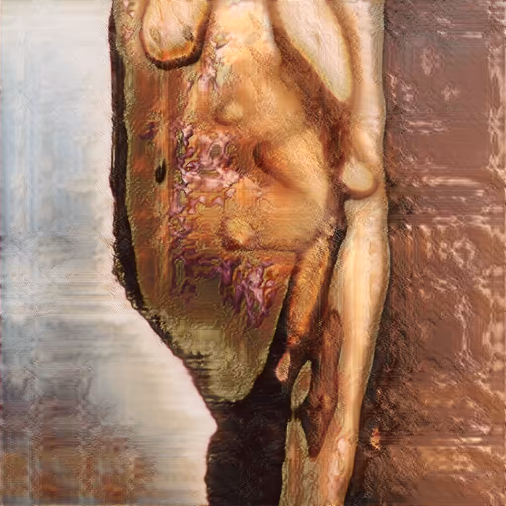 AI Generated Nude Portrait #7 Frame #156