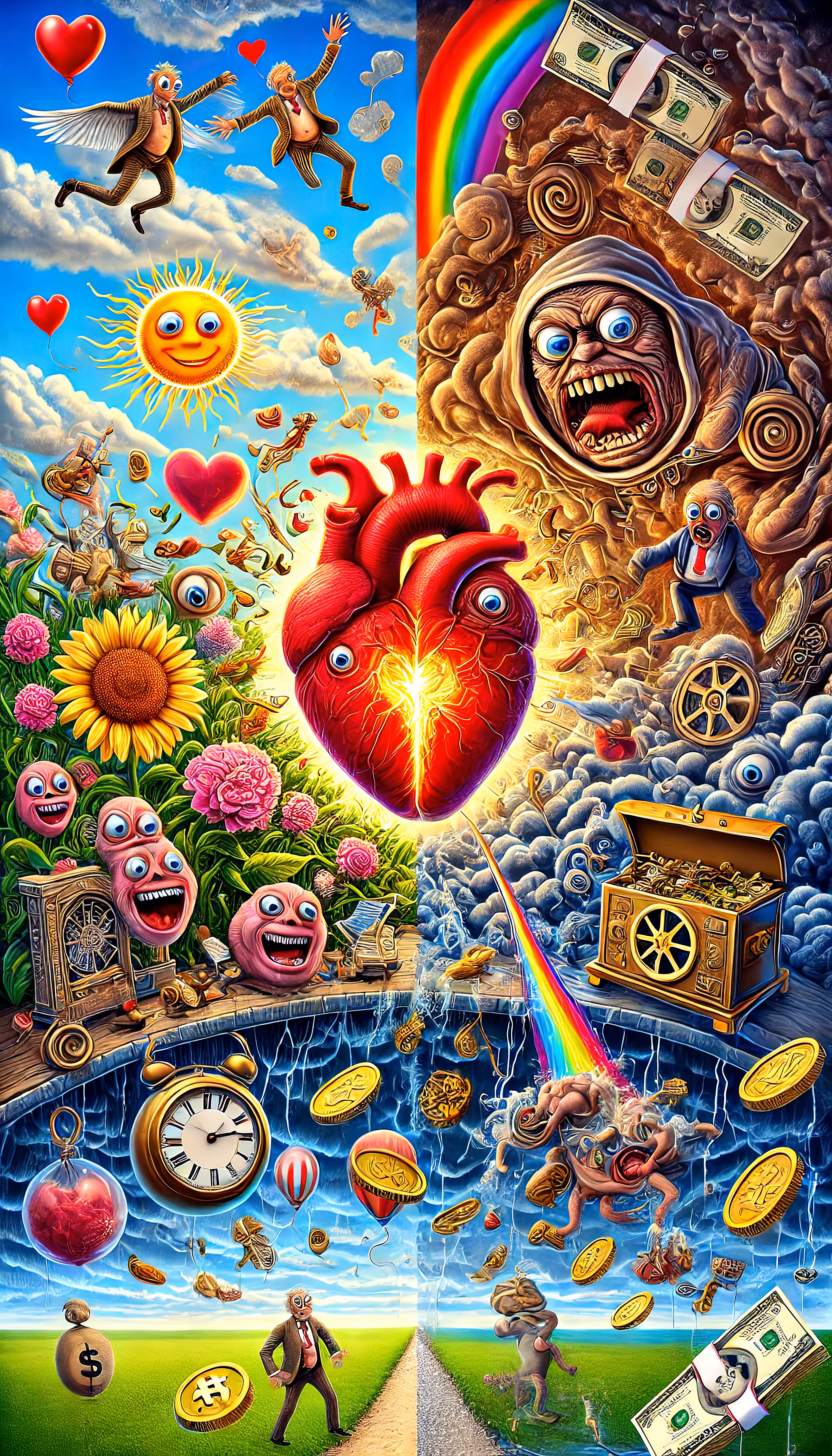 The Great Heart Dilemma Between Heaven and the Bureaucratic Hell