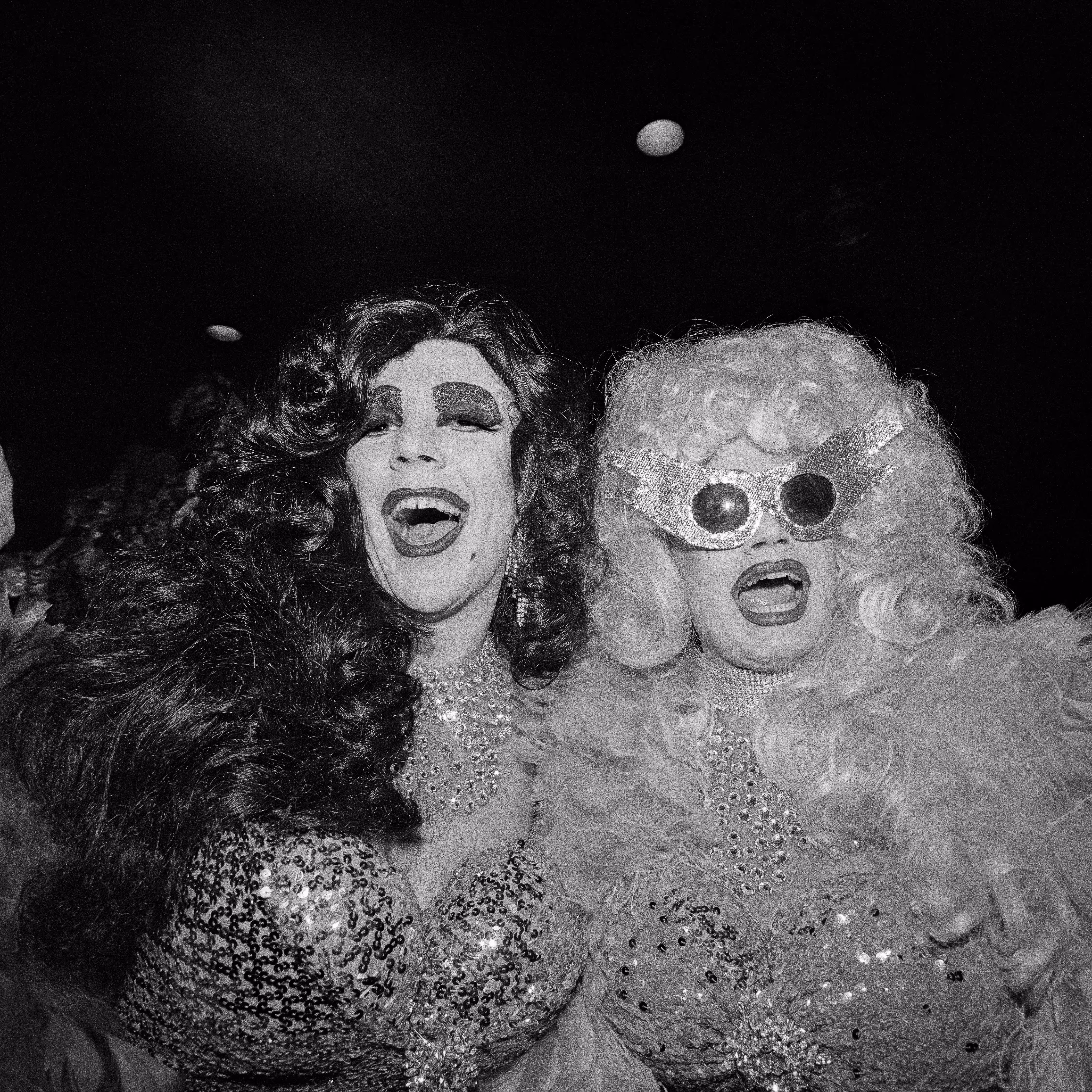 QuirkyVision 45RPM - Two Queens at the COYOTE Hookers Masquerade Ball