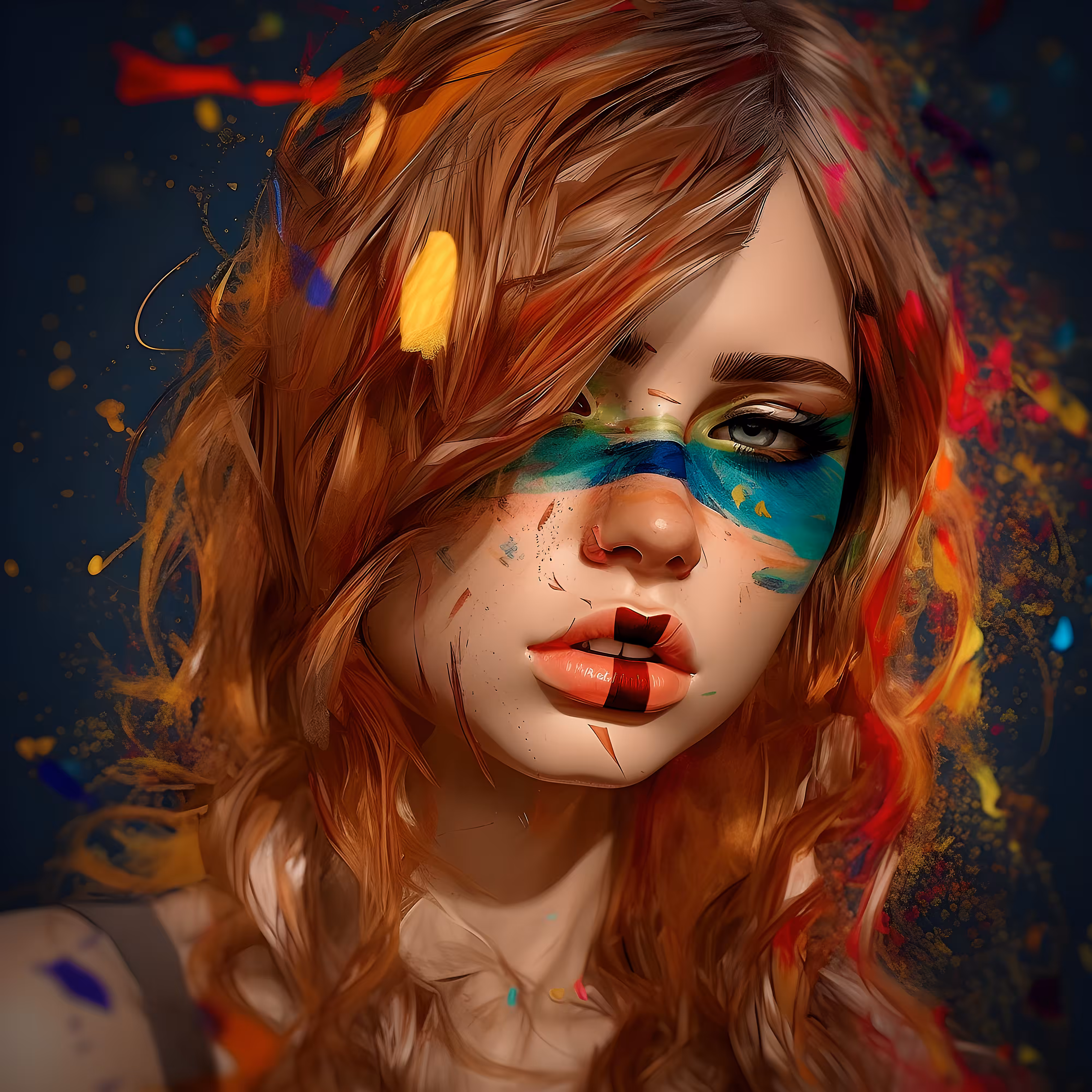 Selfie #02 - Scarlet Muse