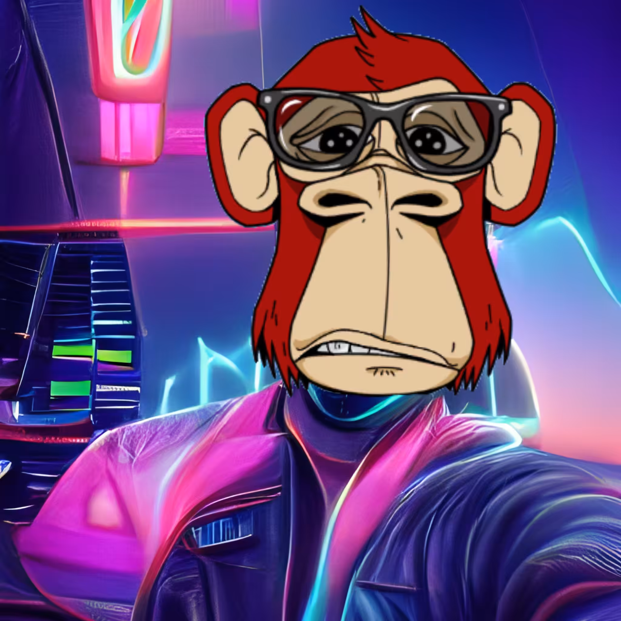 mati mask nft: smart monky #8
