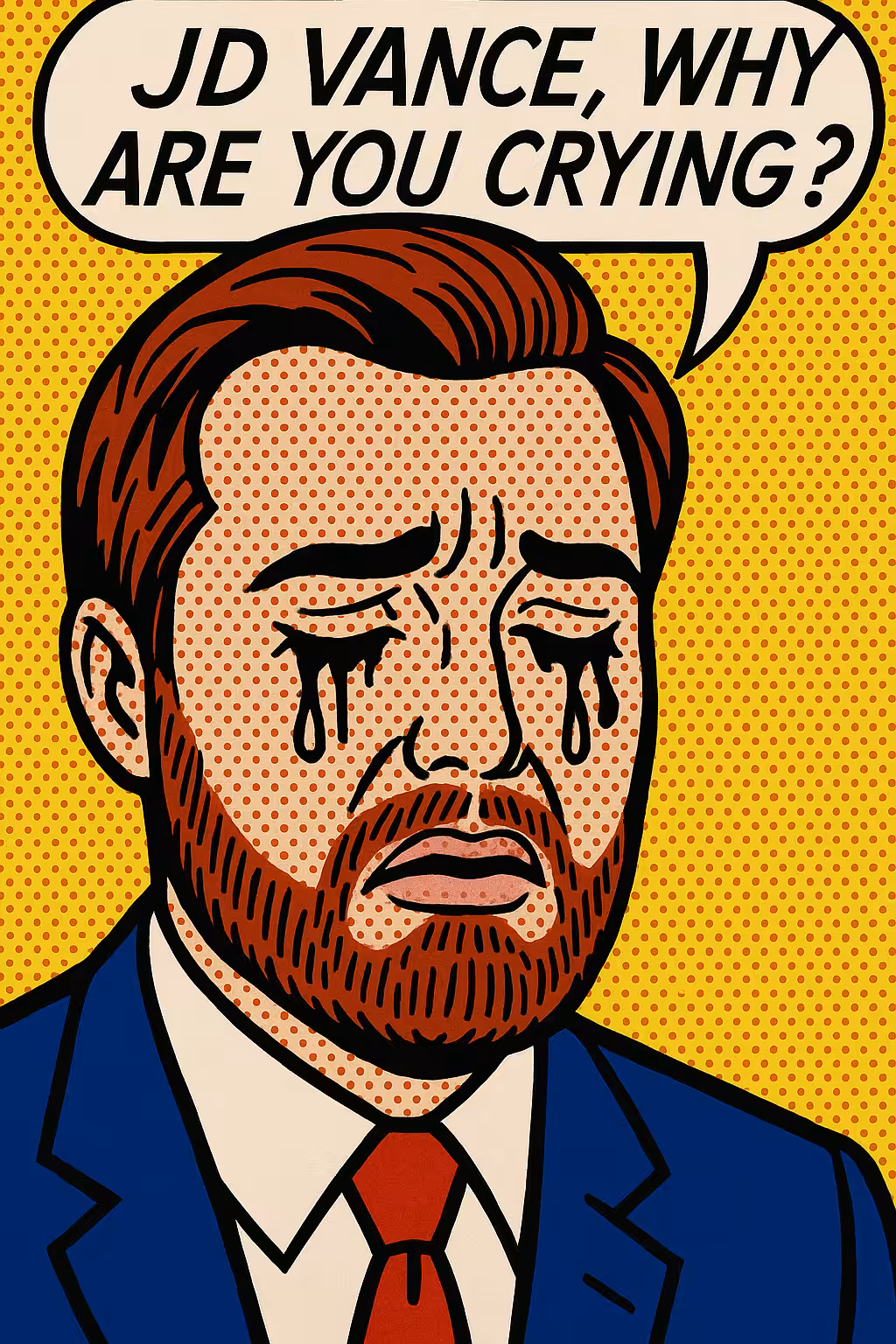 JD VANCE, WHY ARE YOU CRYING?