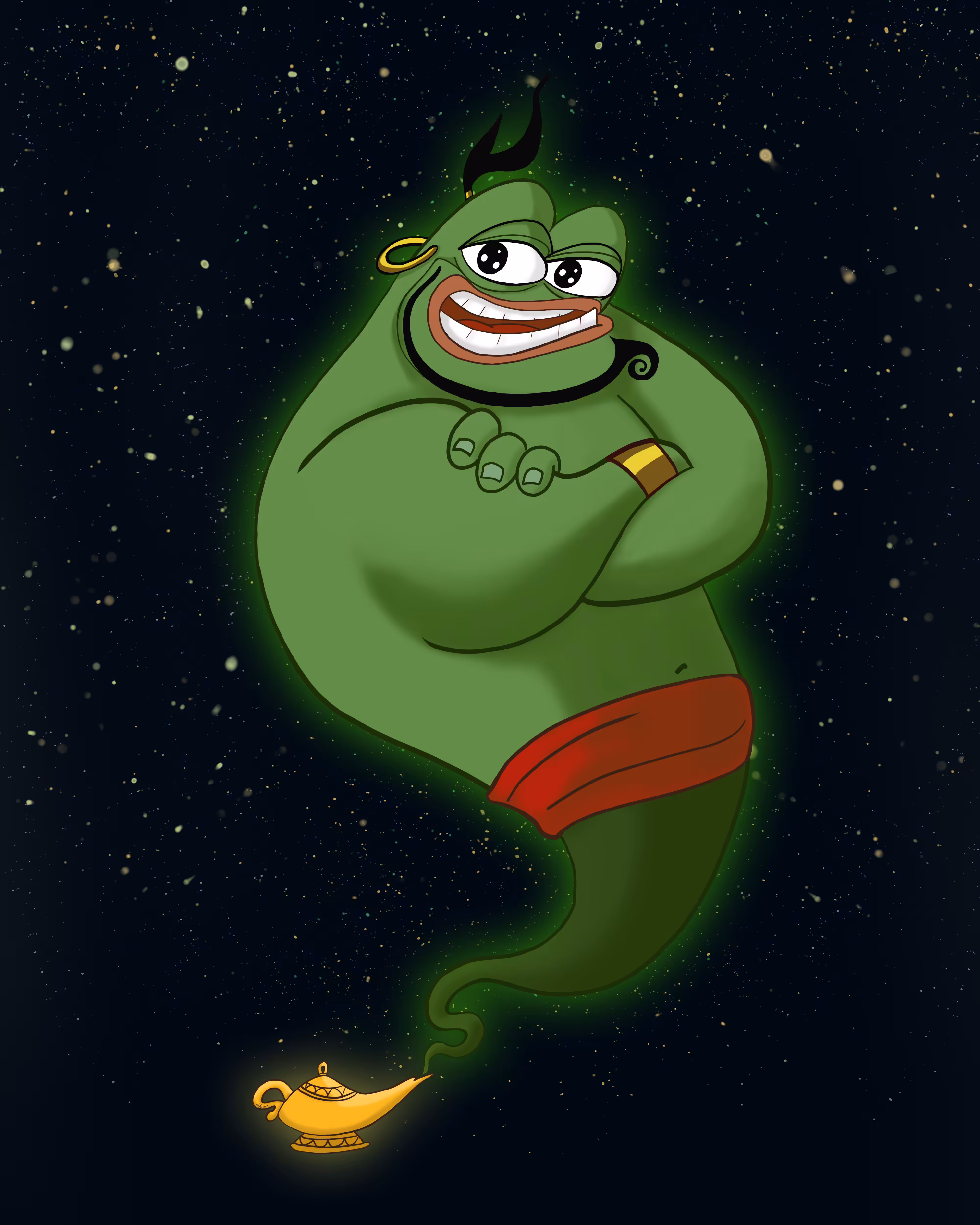 Pepe; The Genie