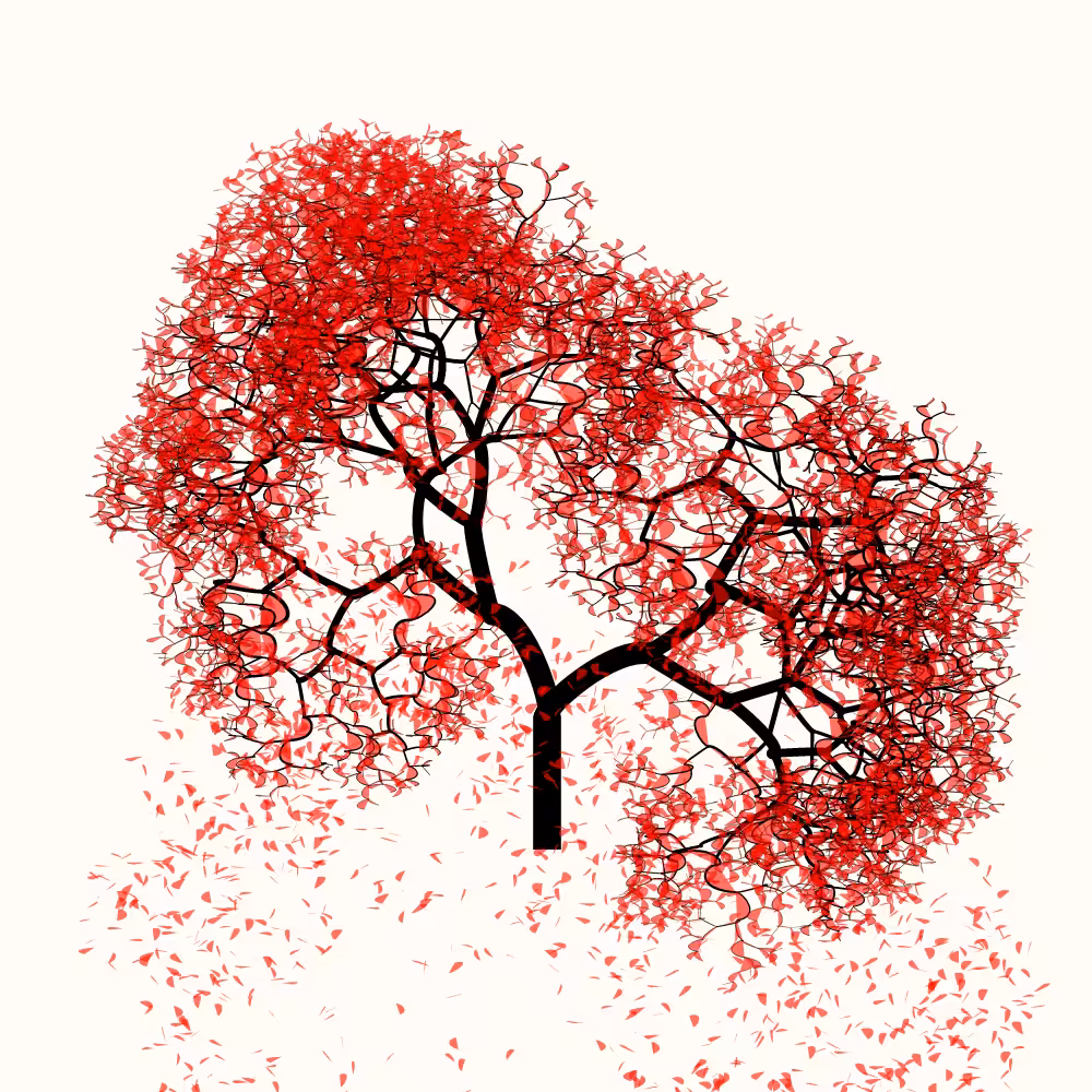 Bézier Bloom #25