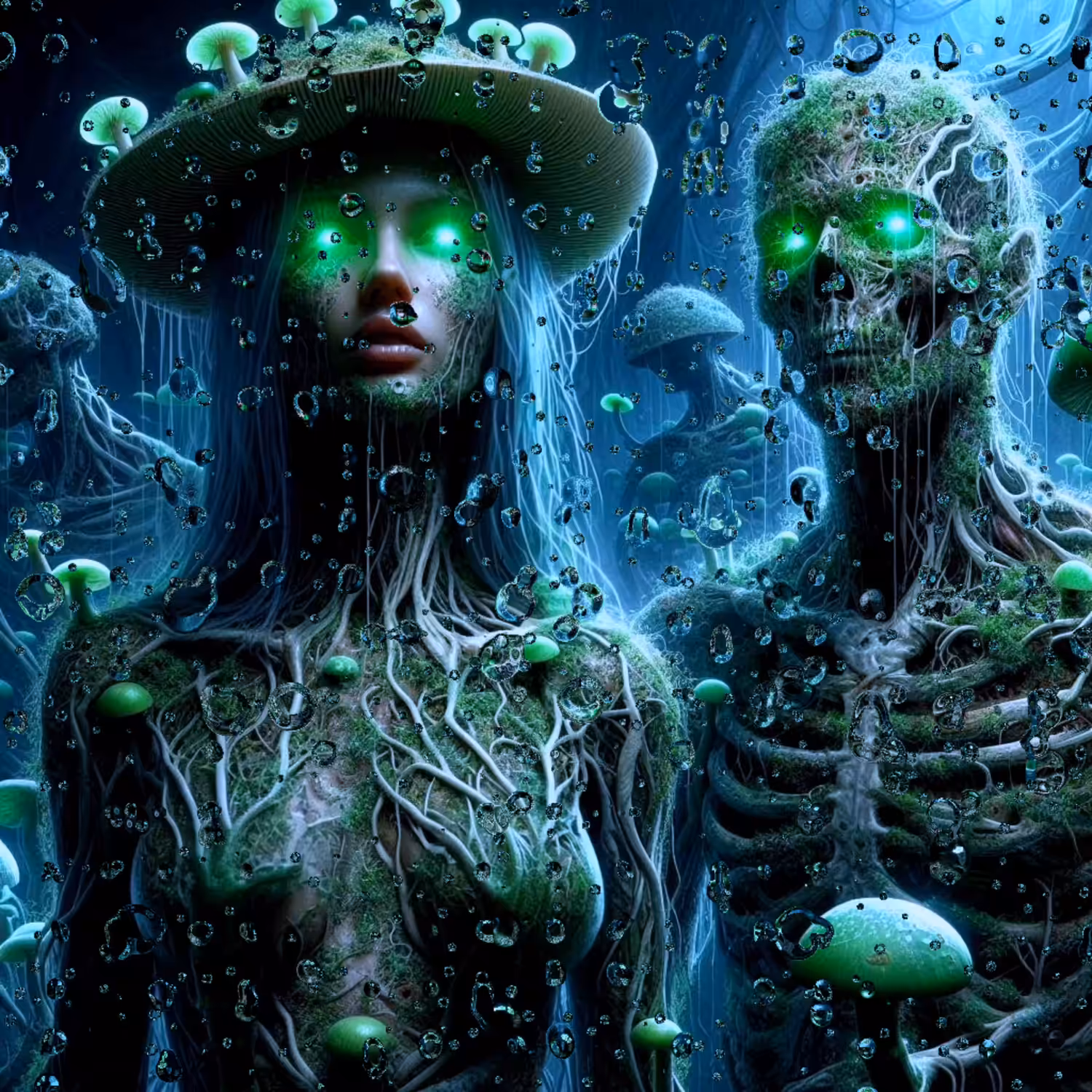 Rain in the Silent Crypt