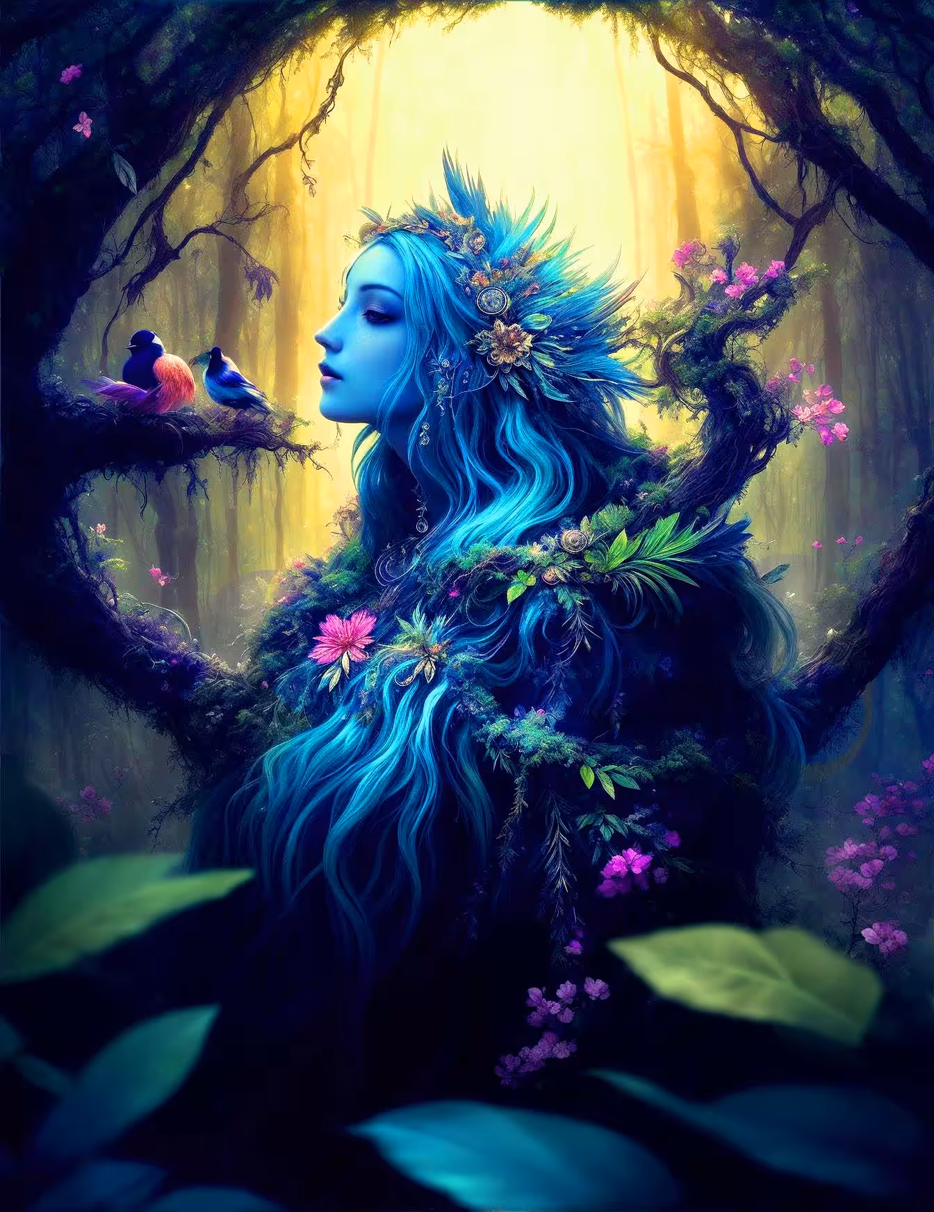 "Blue Forest Dream"   
