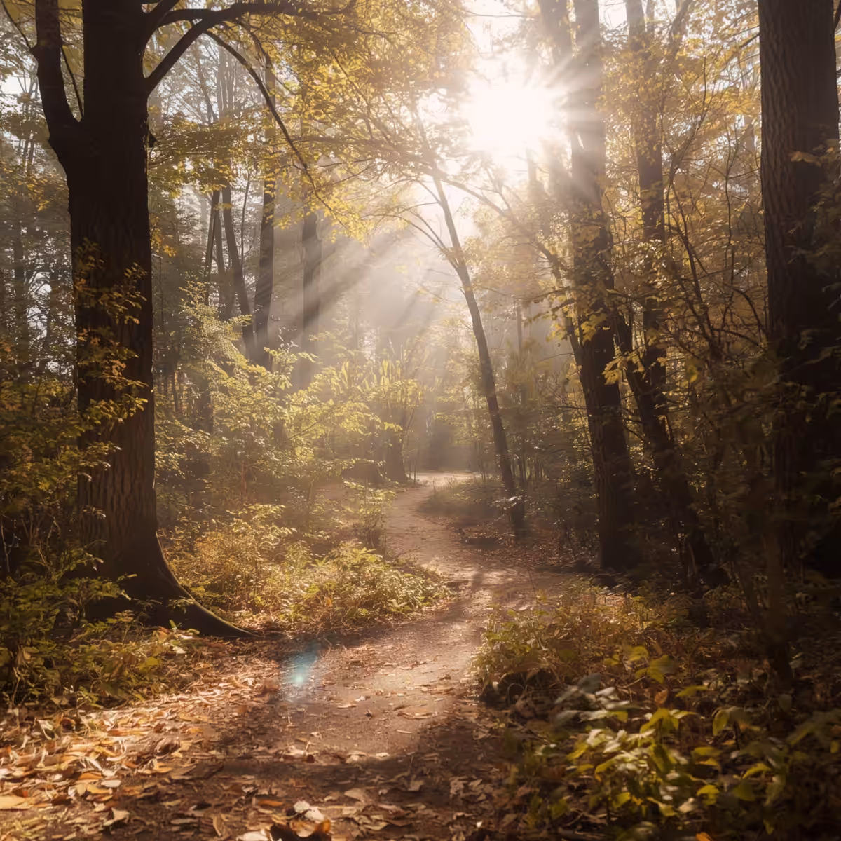 Autumn and sunlight
