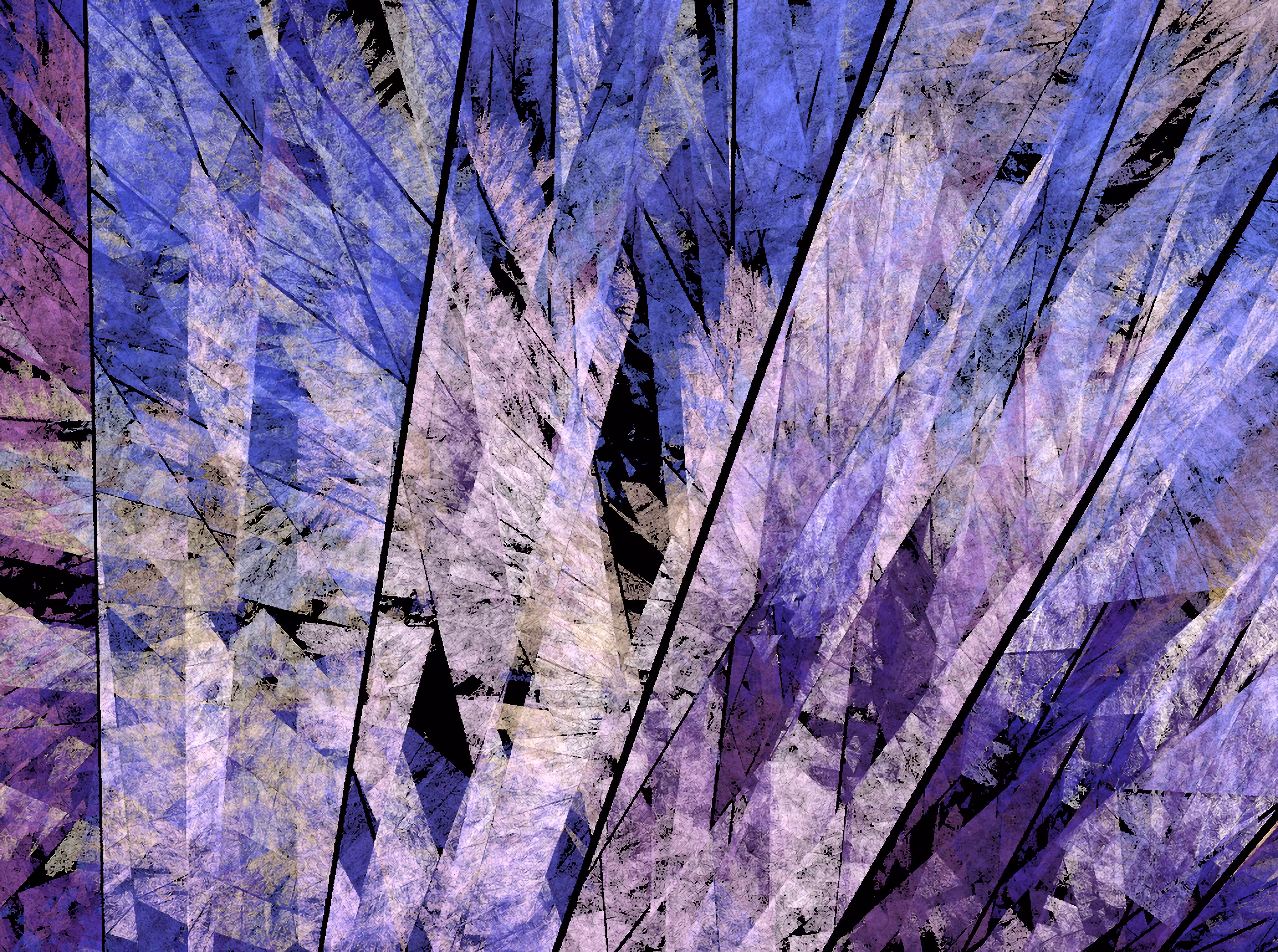 Raw Fractal Series - #152 - Diamond Mine