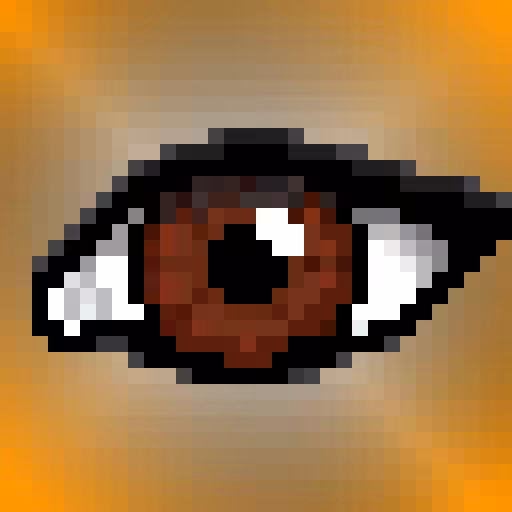 Pixel Brown Eye