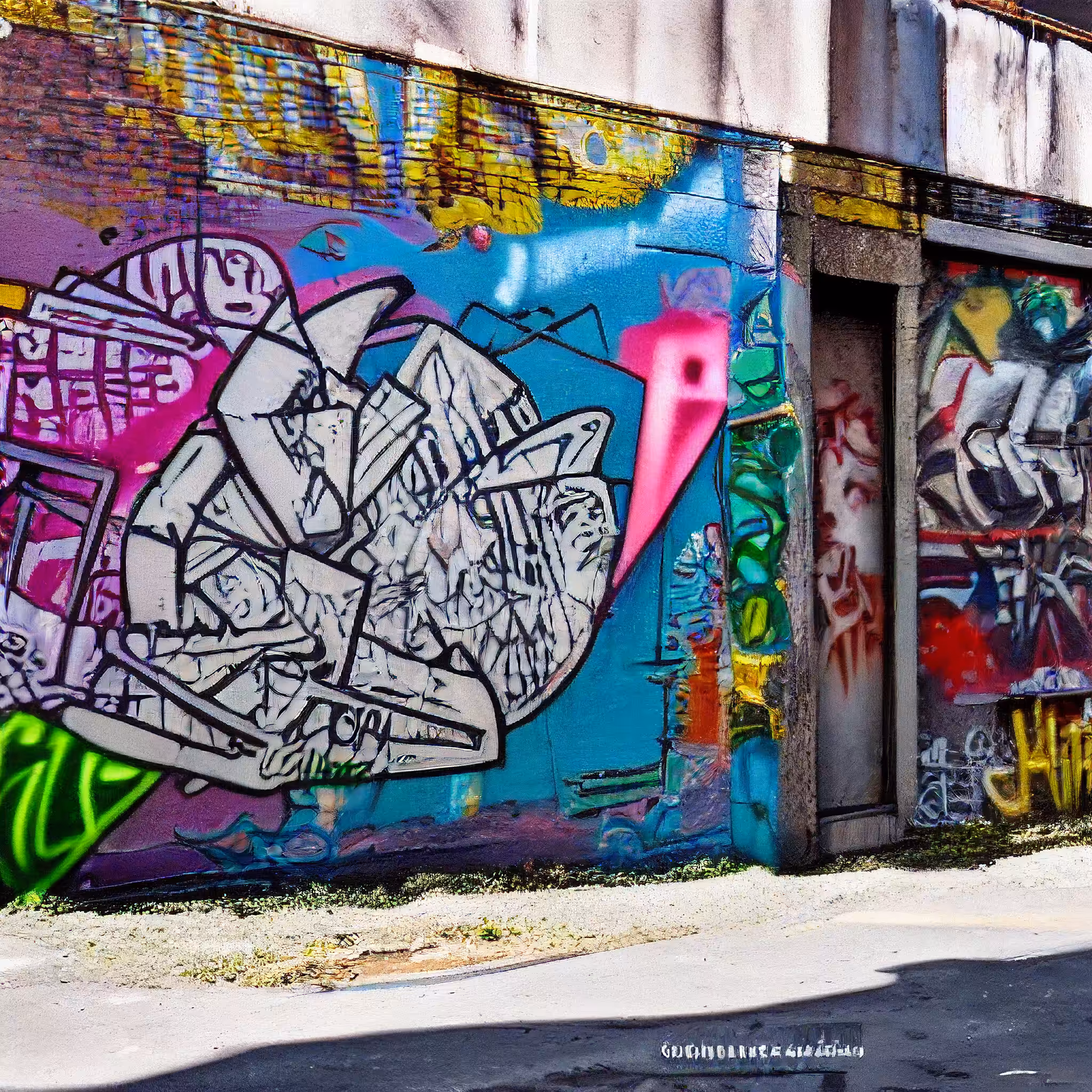 AI Street Art No. 32