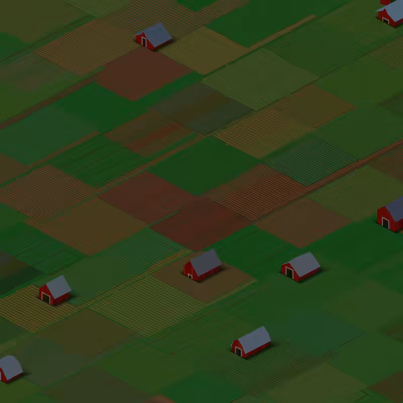 RED FARMS IN A QUIET COUNTY #4