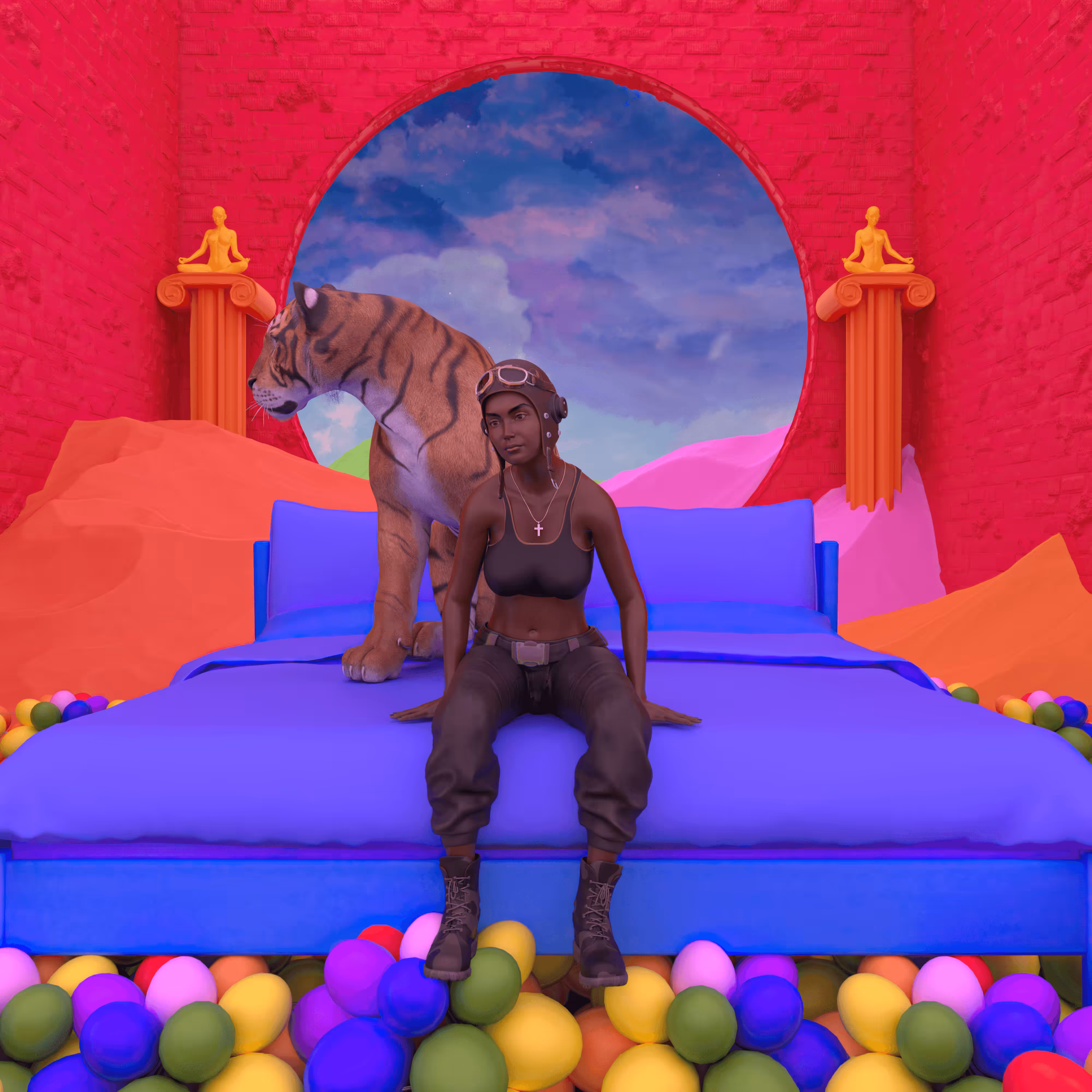 Colored Dreamer