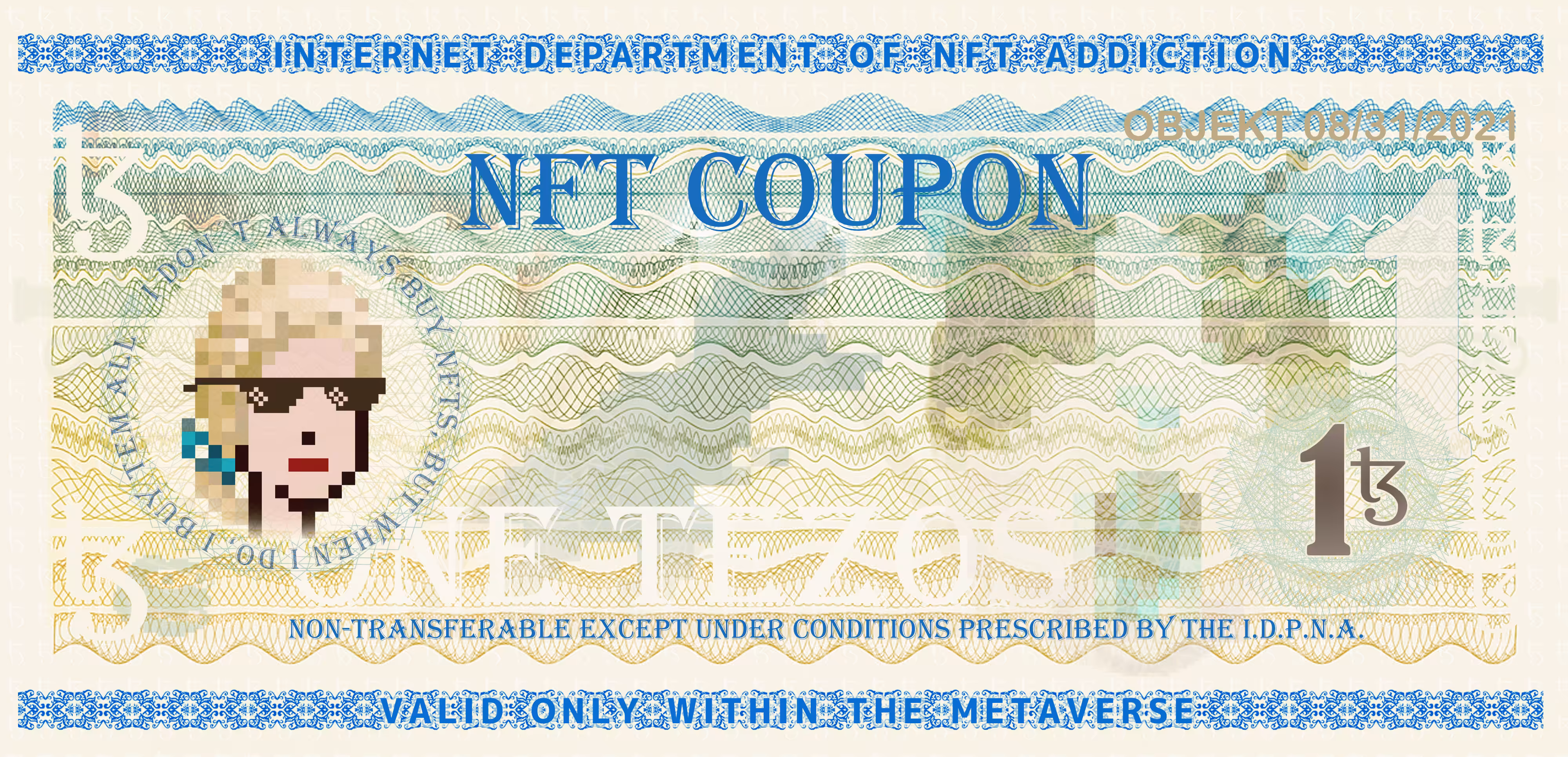 NFT FOOD STAMP TEZOS EDITION